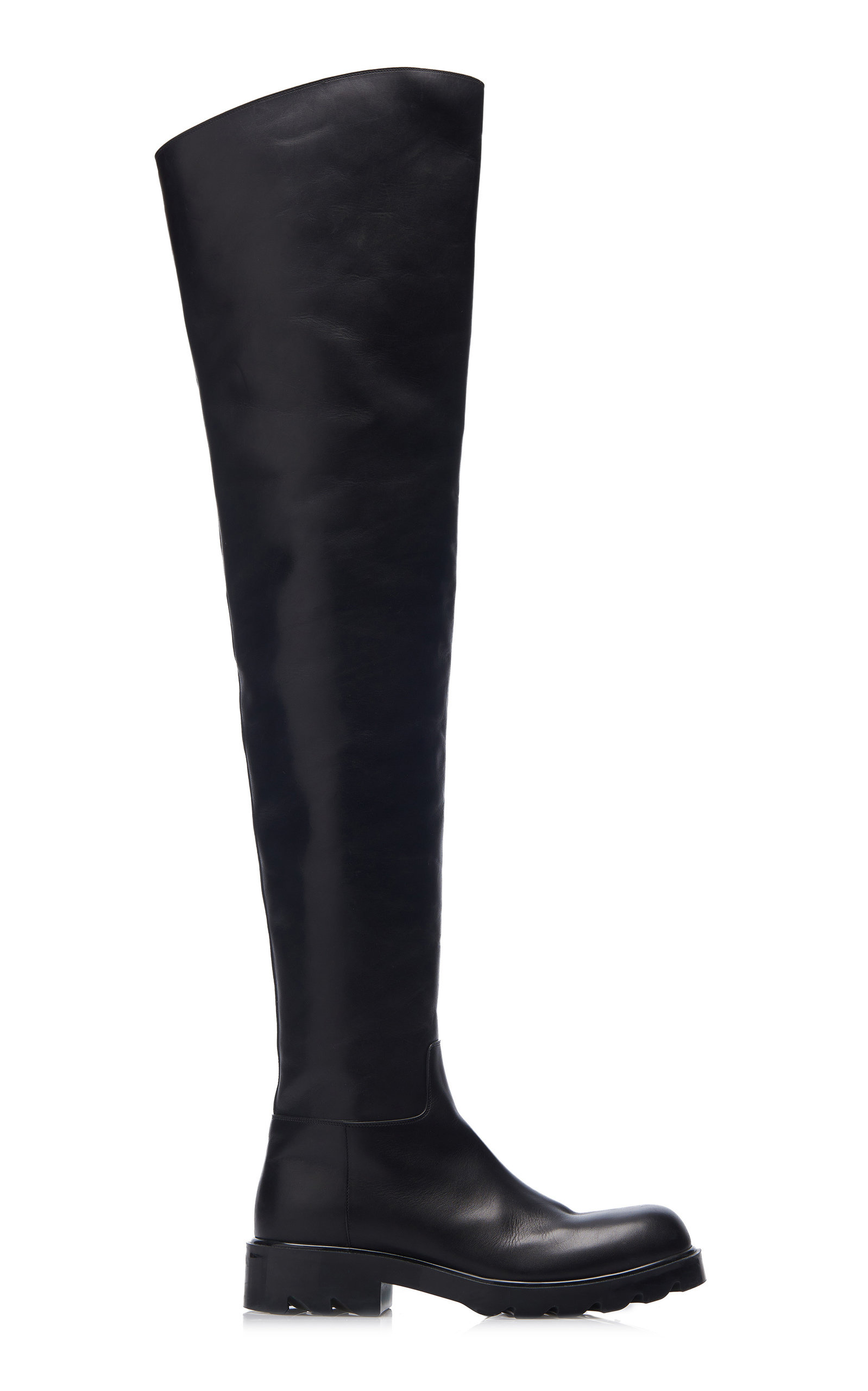 Bottega Veneta Women's Leather Over-The-Knee Boots