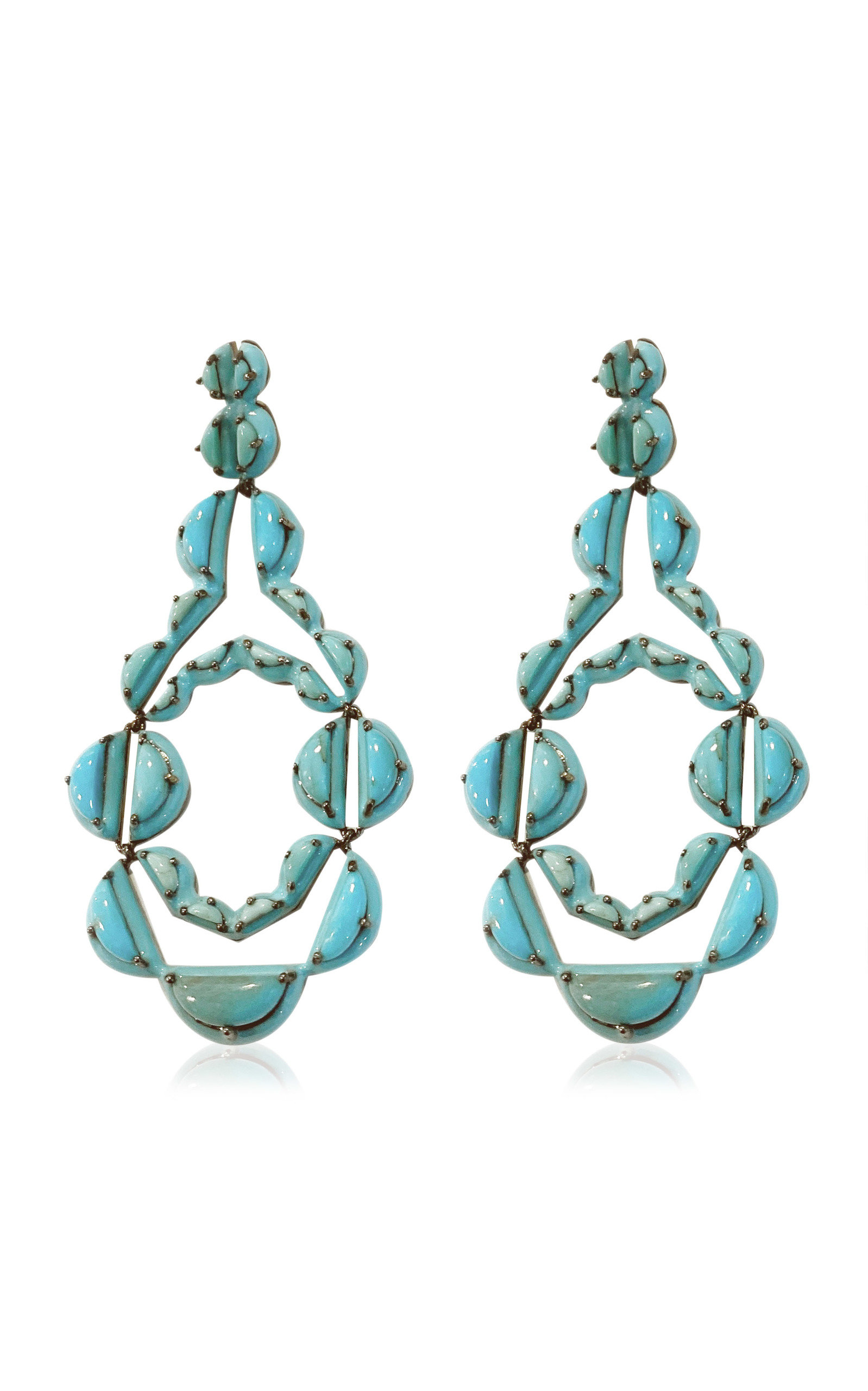 Vienna Sterling Silver Turquoise Earrings