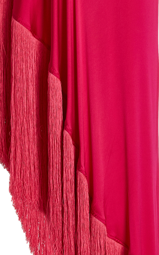 Ayla Fringe-Detailed Silk-Blend Top展示图