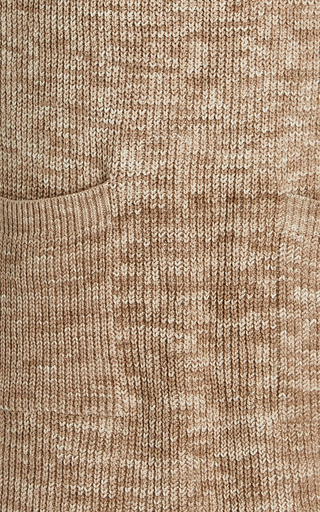 Fadia Ribbed Organic Cotton Turtleneck Dress展示图