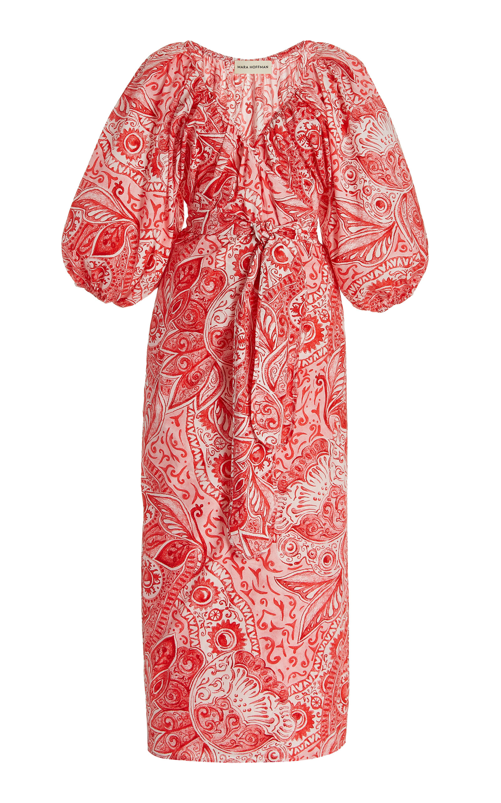 Mara Hoffman Womens Sena Spaghetti String Cover Up Dress