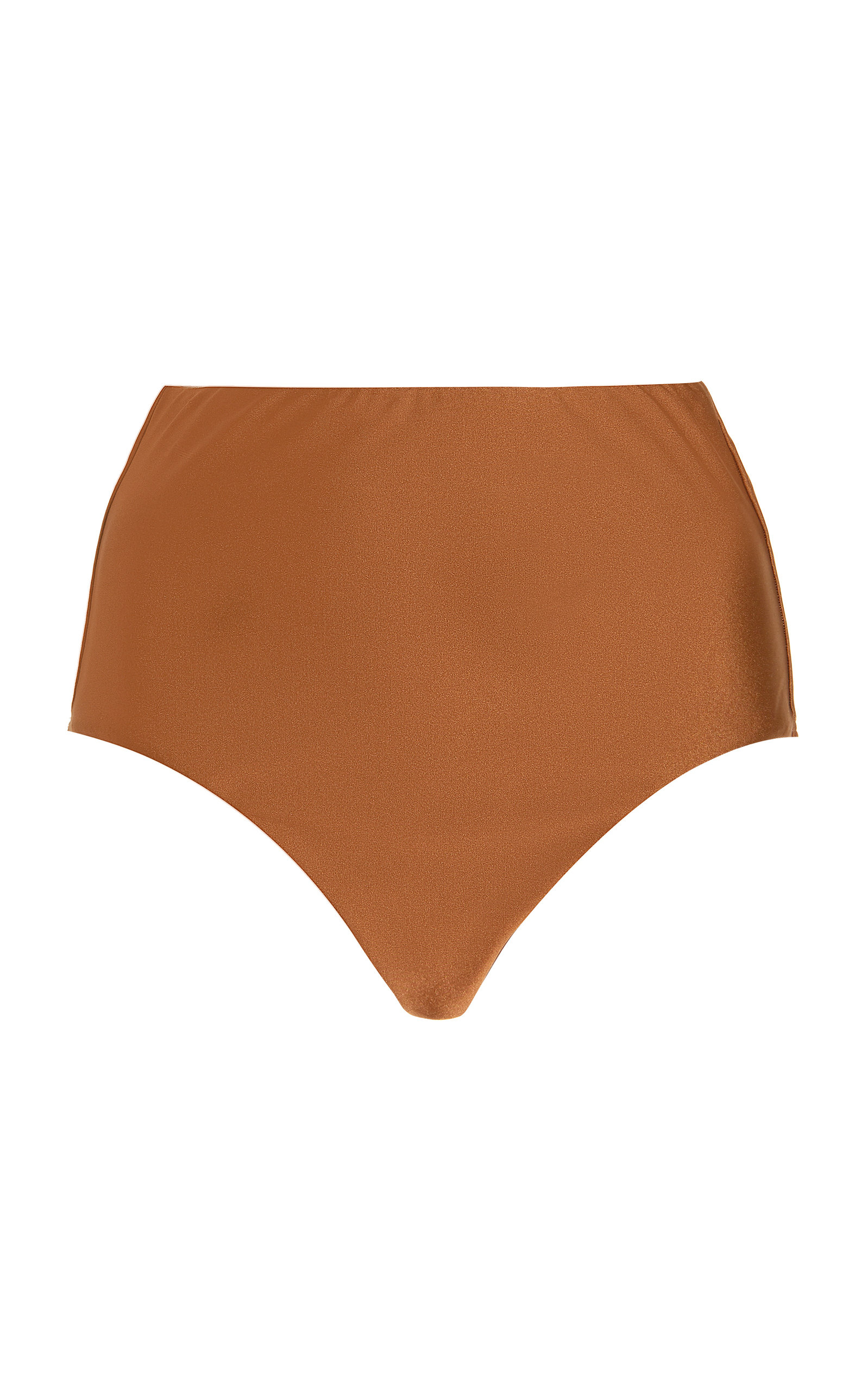 Zimmermann - Women's Moonshine High-Rise Bikini Bottoms - Brown - Moda Operandi