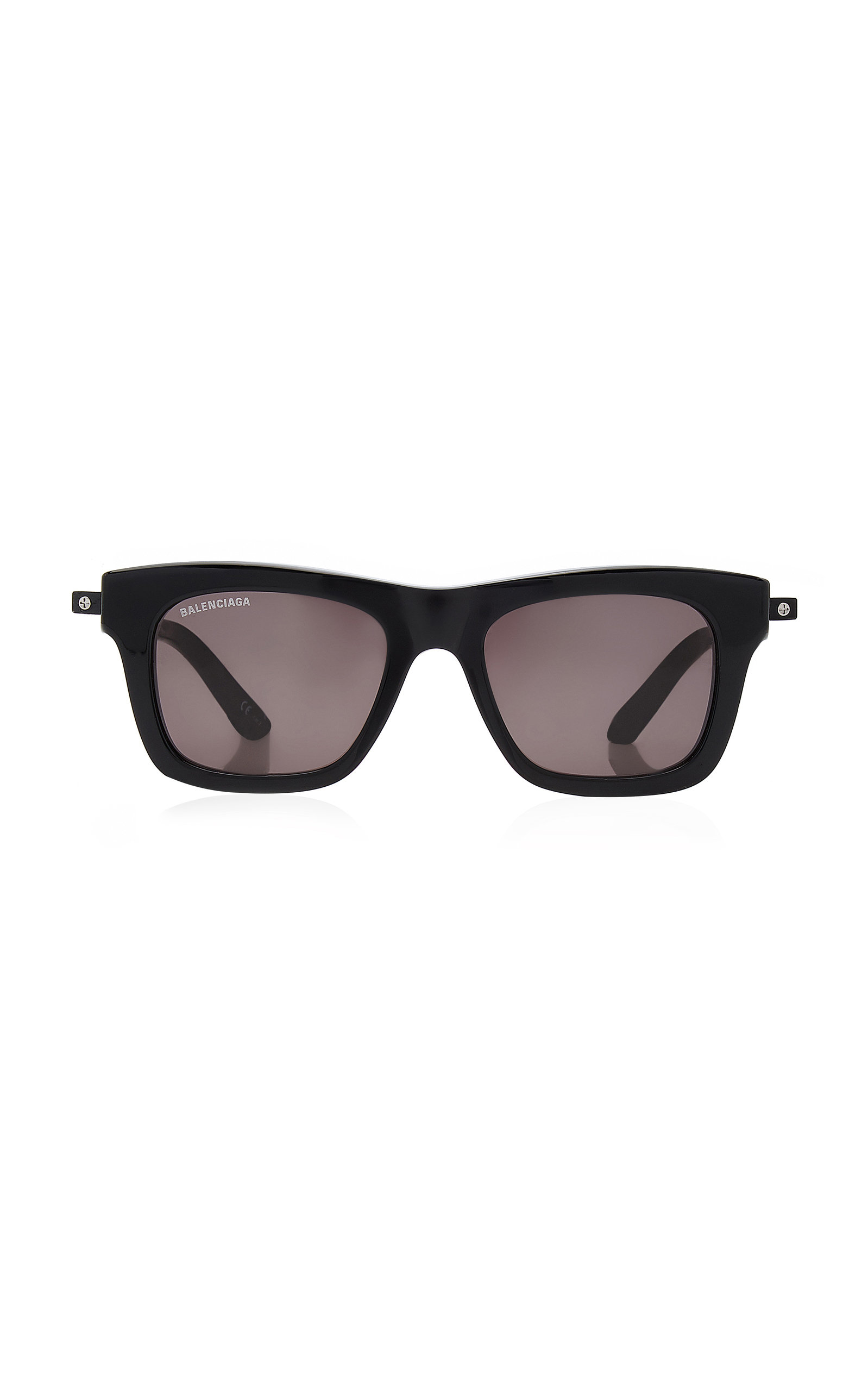 Balenciaga - Women's Square-Frame Acetate Sunglasses - Black - OS - Moda Operandi