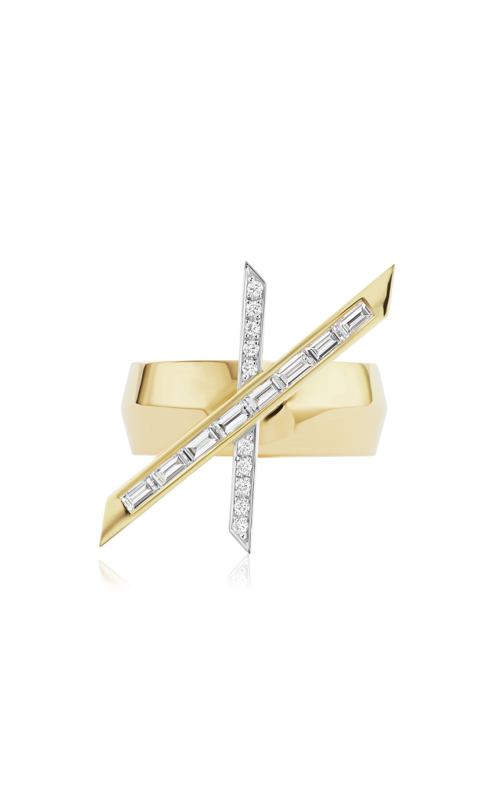 Emily P. Wheeler - Women's X 18K Yellow Gold Diamond Ring - Gold - Moda Operandi