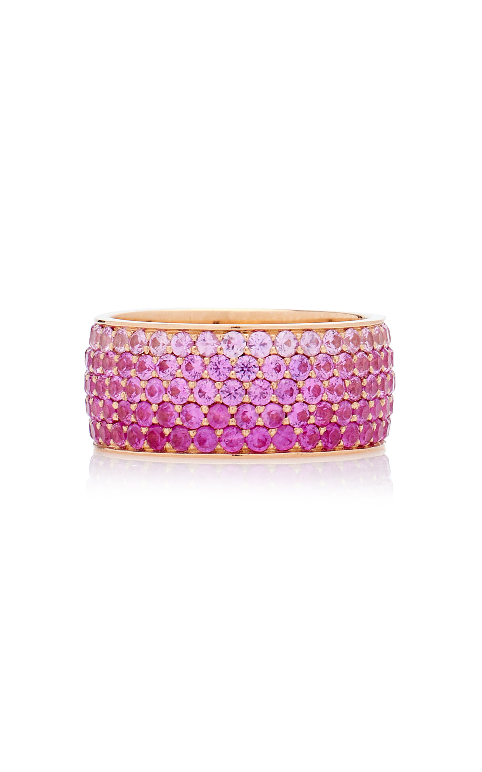 Emily P. Wheeler Women's Baby Flamingo 18K Rose Gold Sapphire Ring