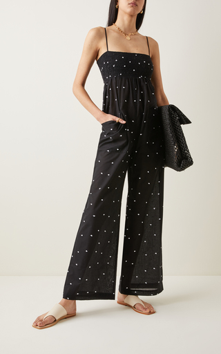 Tallie Embroidered Cotton Jumpsuit展示图