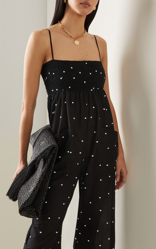 Tallie Embroidered Cotton Jumpsuit展示图