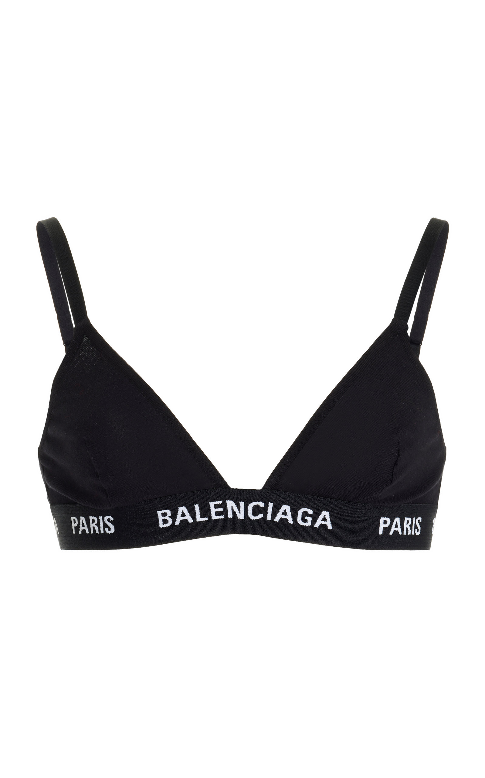 Balenciaga Women's Cotton Jersey Paris Bra