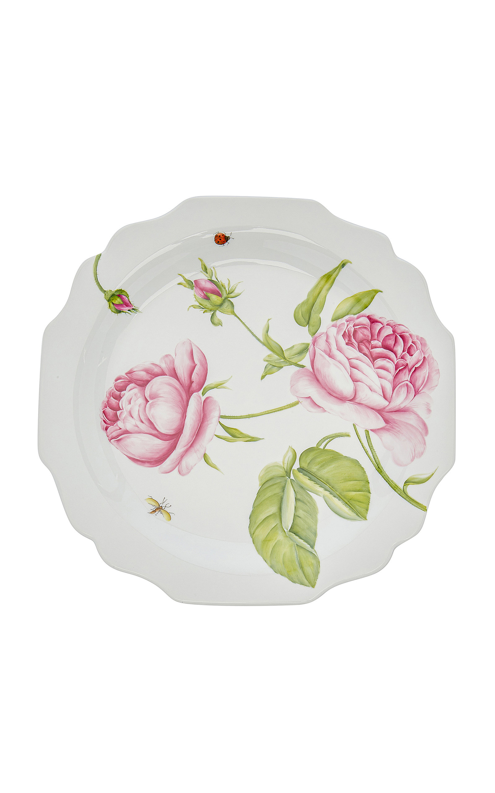 Giambattista Valli Home Painted Porcelain Dessert Plate - Multi