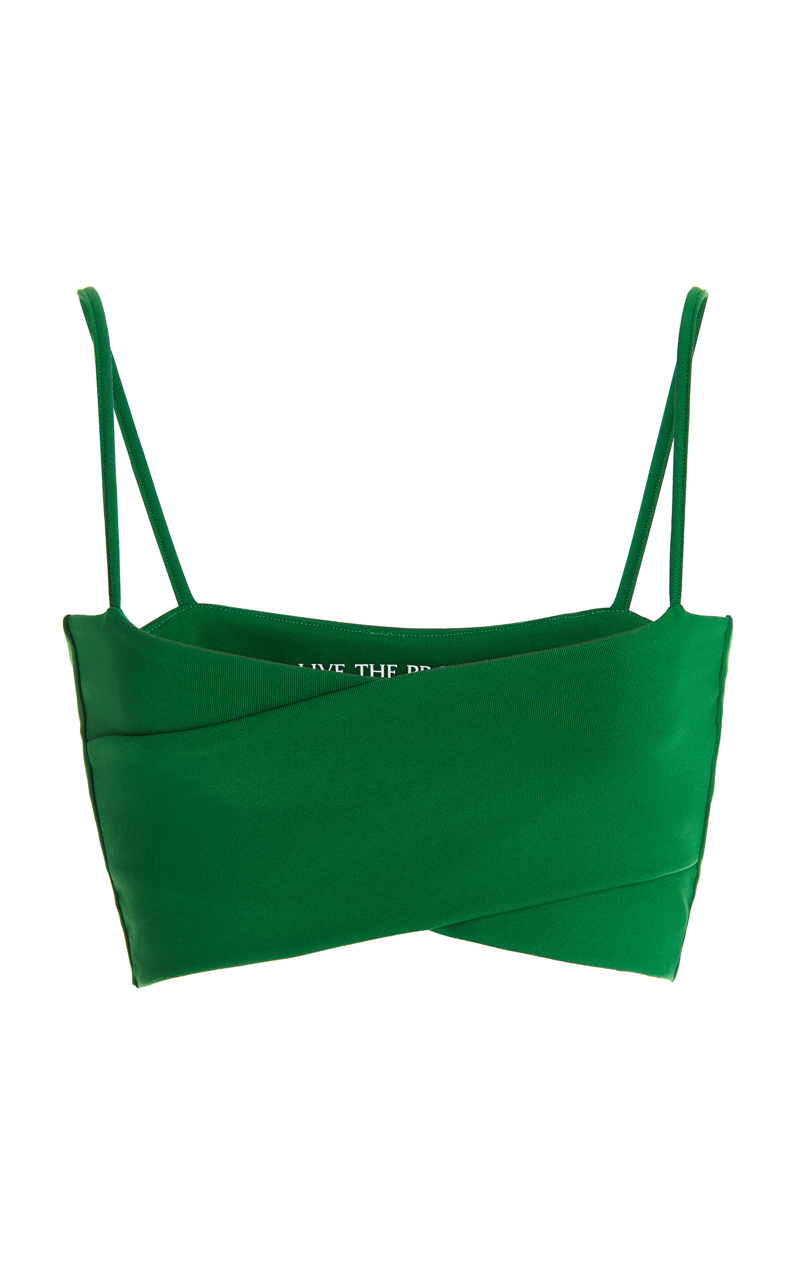 LIVE THE PROCESS WOMEN'S ORION STRETCH-JERSEY BRA TOP