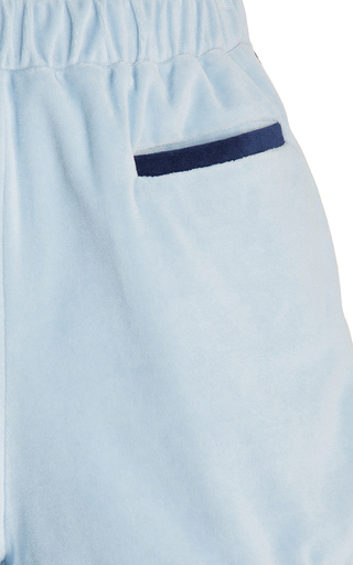 Cotton-Blend Terry Cloth Velour Tennis Shorts展示图