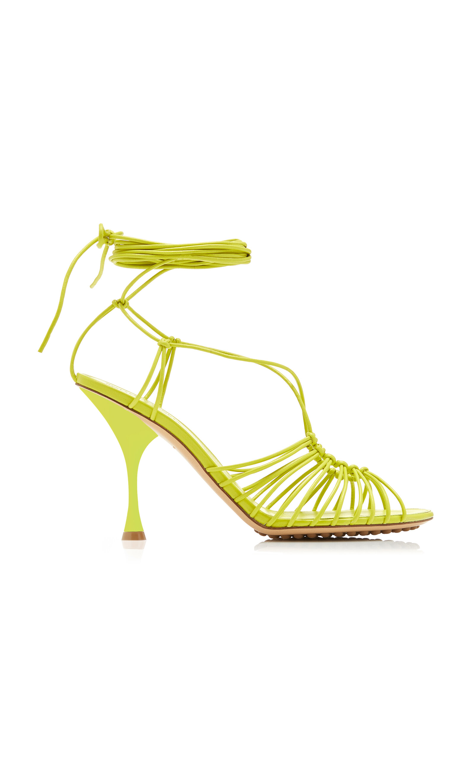 yellow dot sandals
