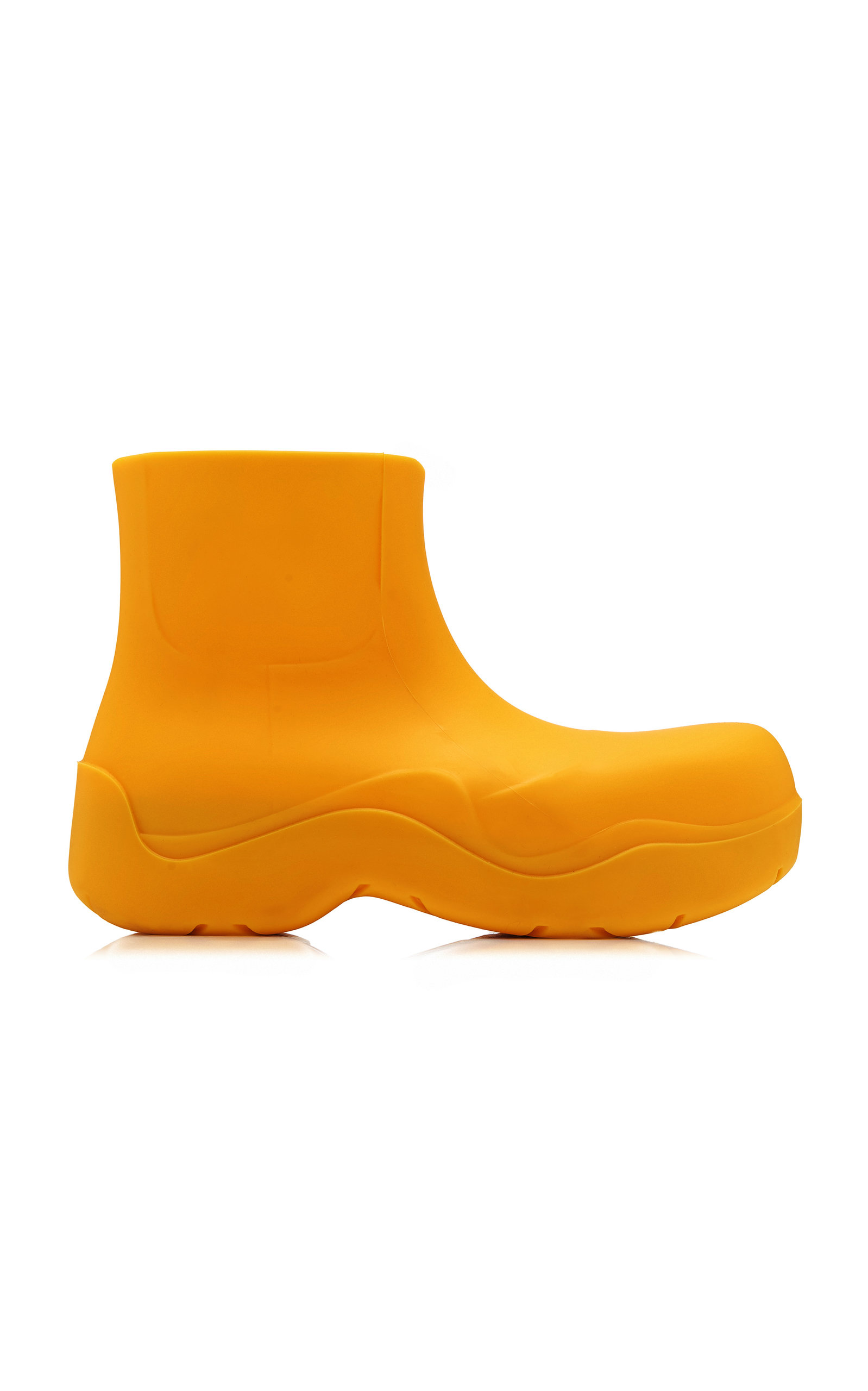 Bottega Veneta - Women's Puddle Boots - Orange - Moda Operandi