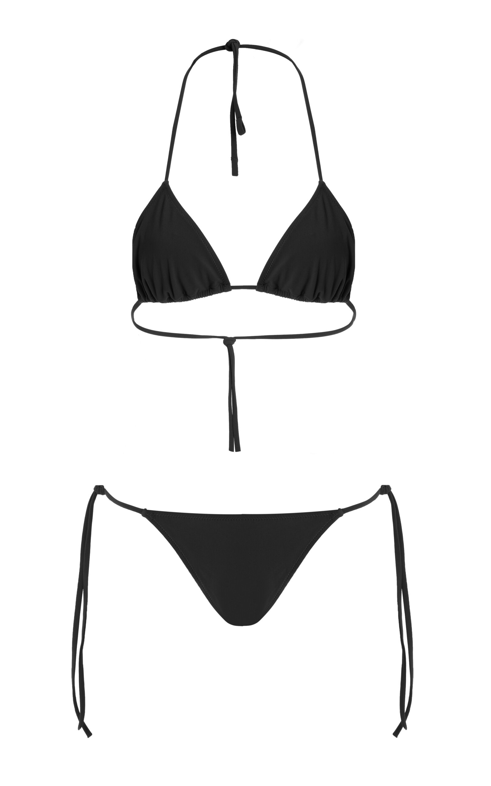 Lido Venti Stretch Triangle Bikini - Black