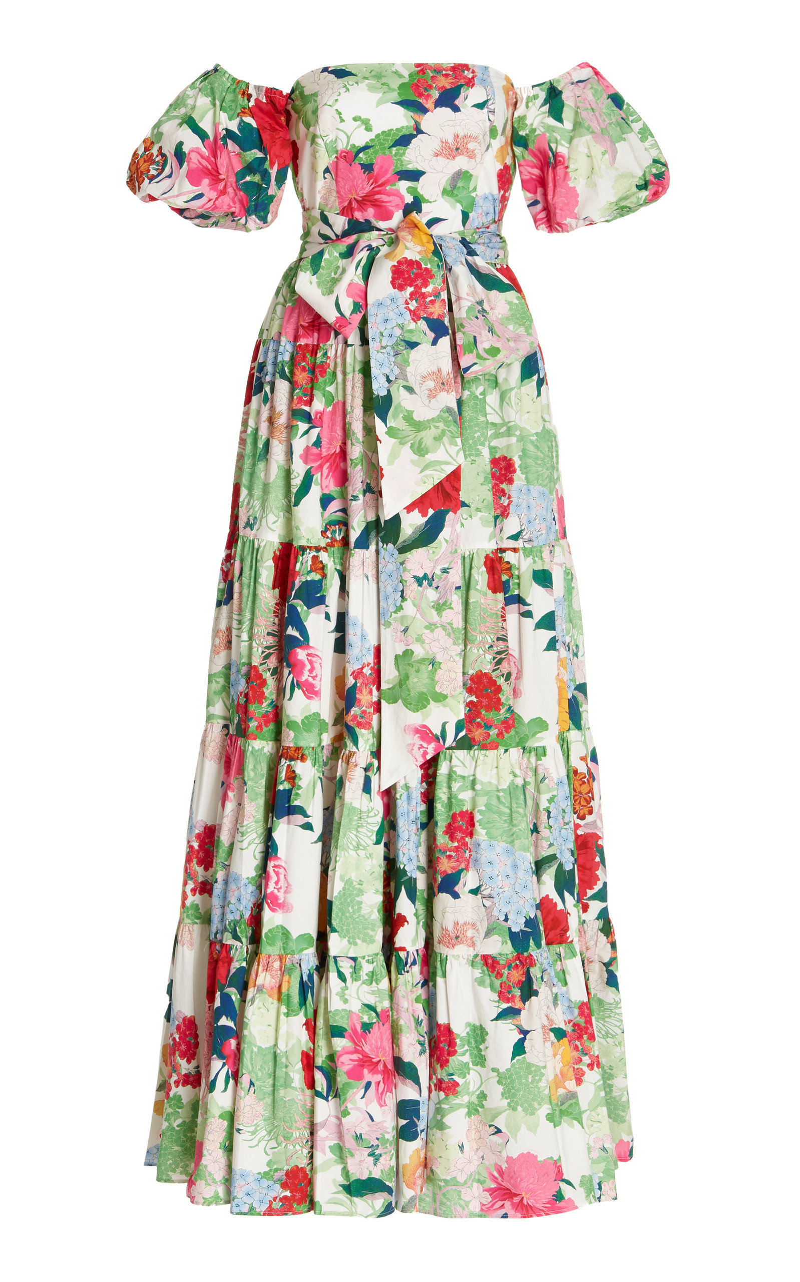 Cara Cara Women's Wethersfield Printed Cotton Poplin Maxi Dress In ...