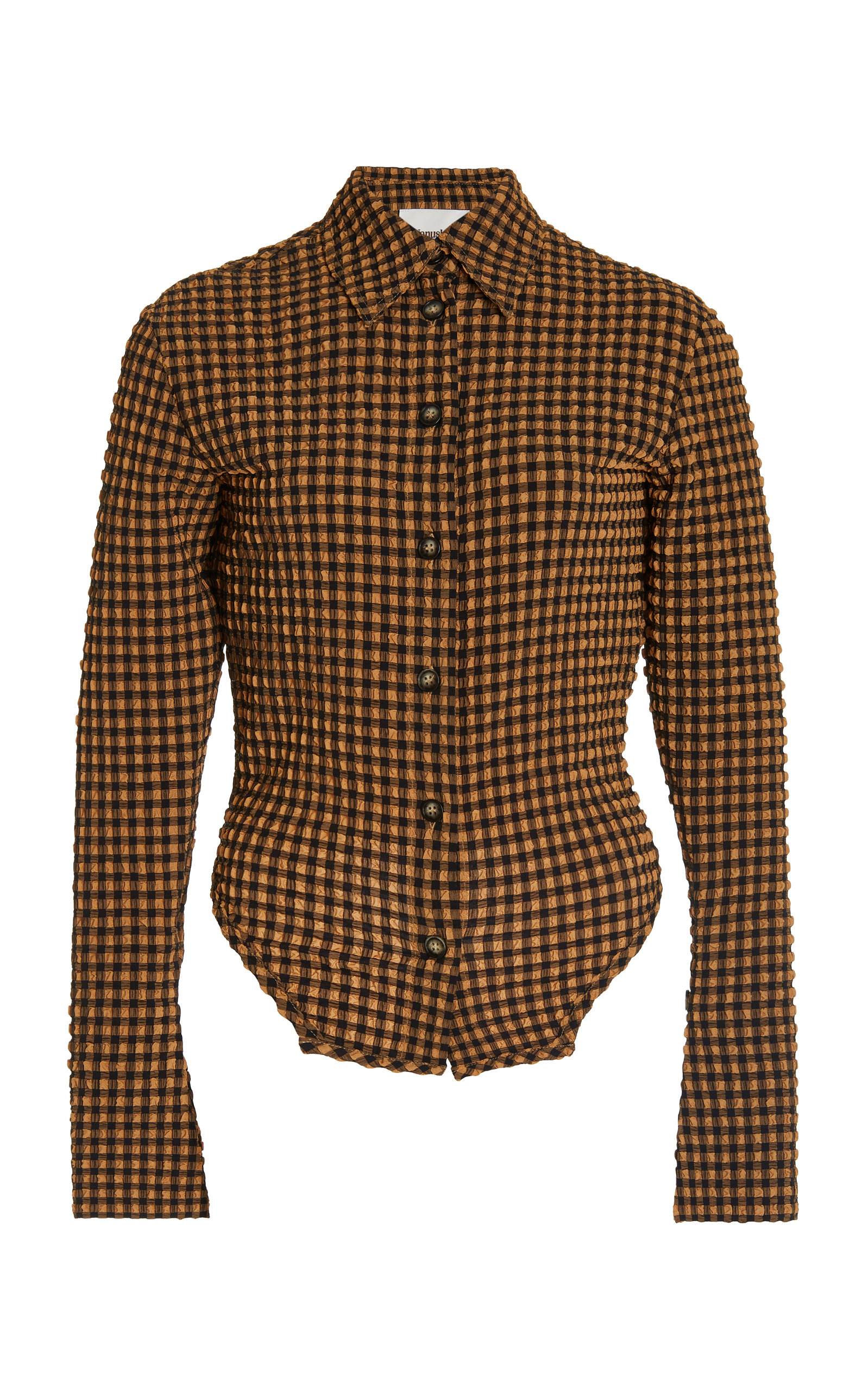 Nanushka Saro Top - Brown - XXS