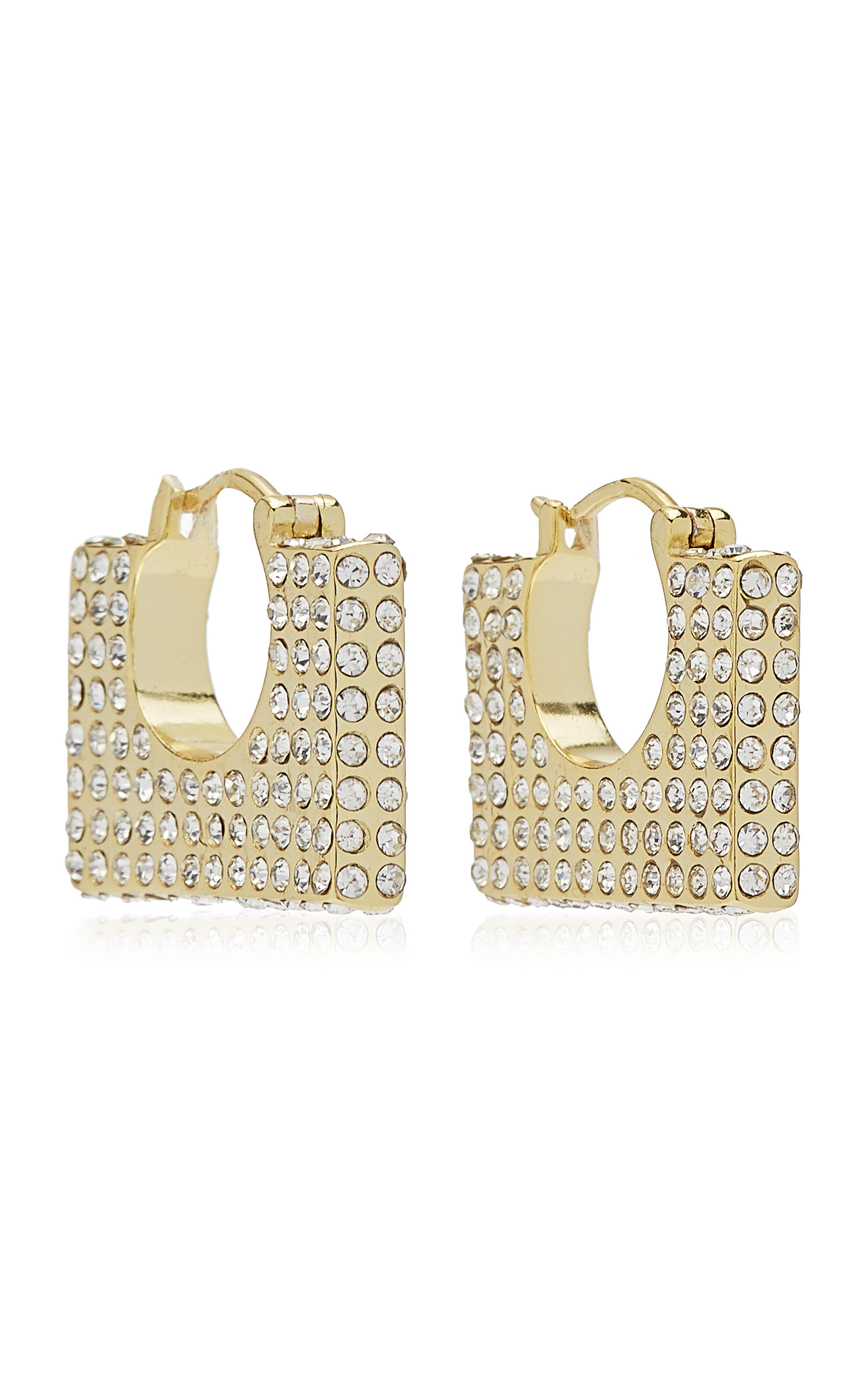 Emili Women's Cara Crystal 14K Gold-Plated Earrings