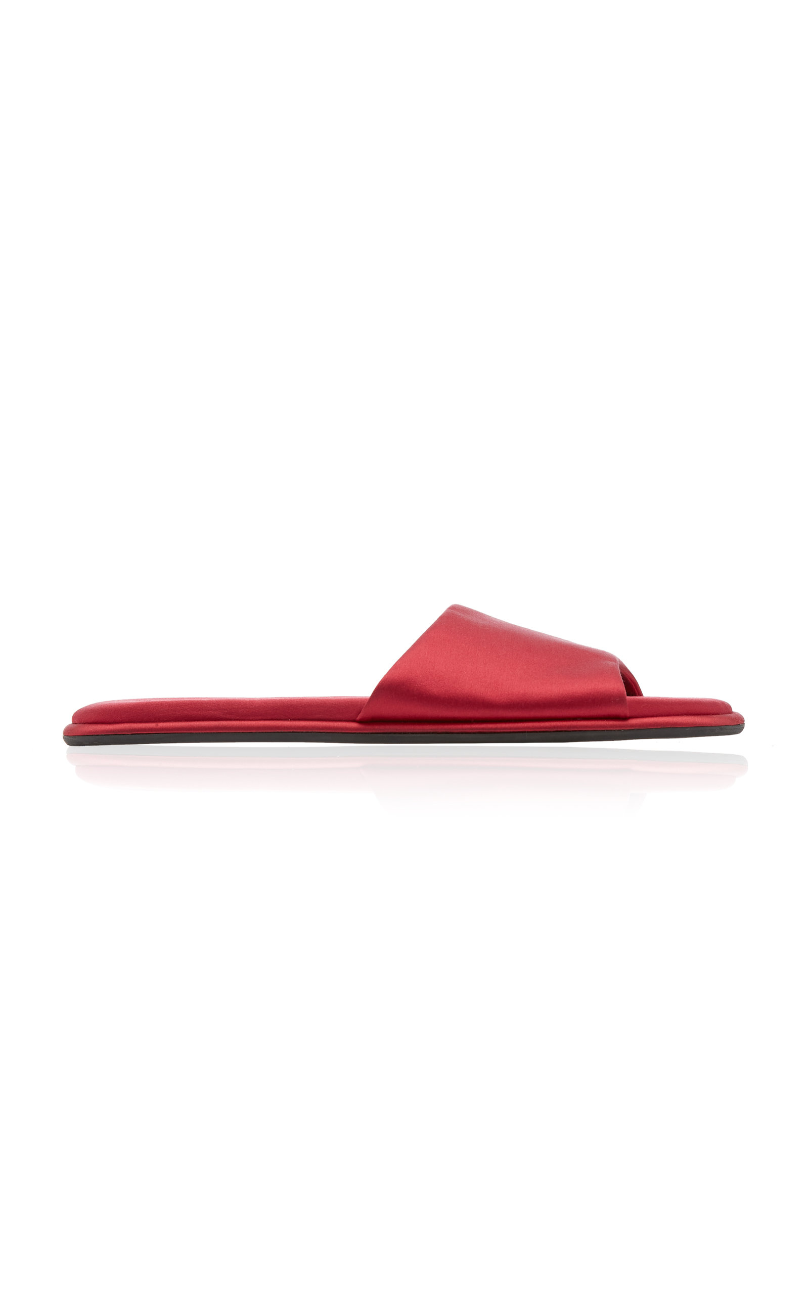 THE ROW WOMEN'S CANAL SATIN SLIPPERS