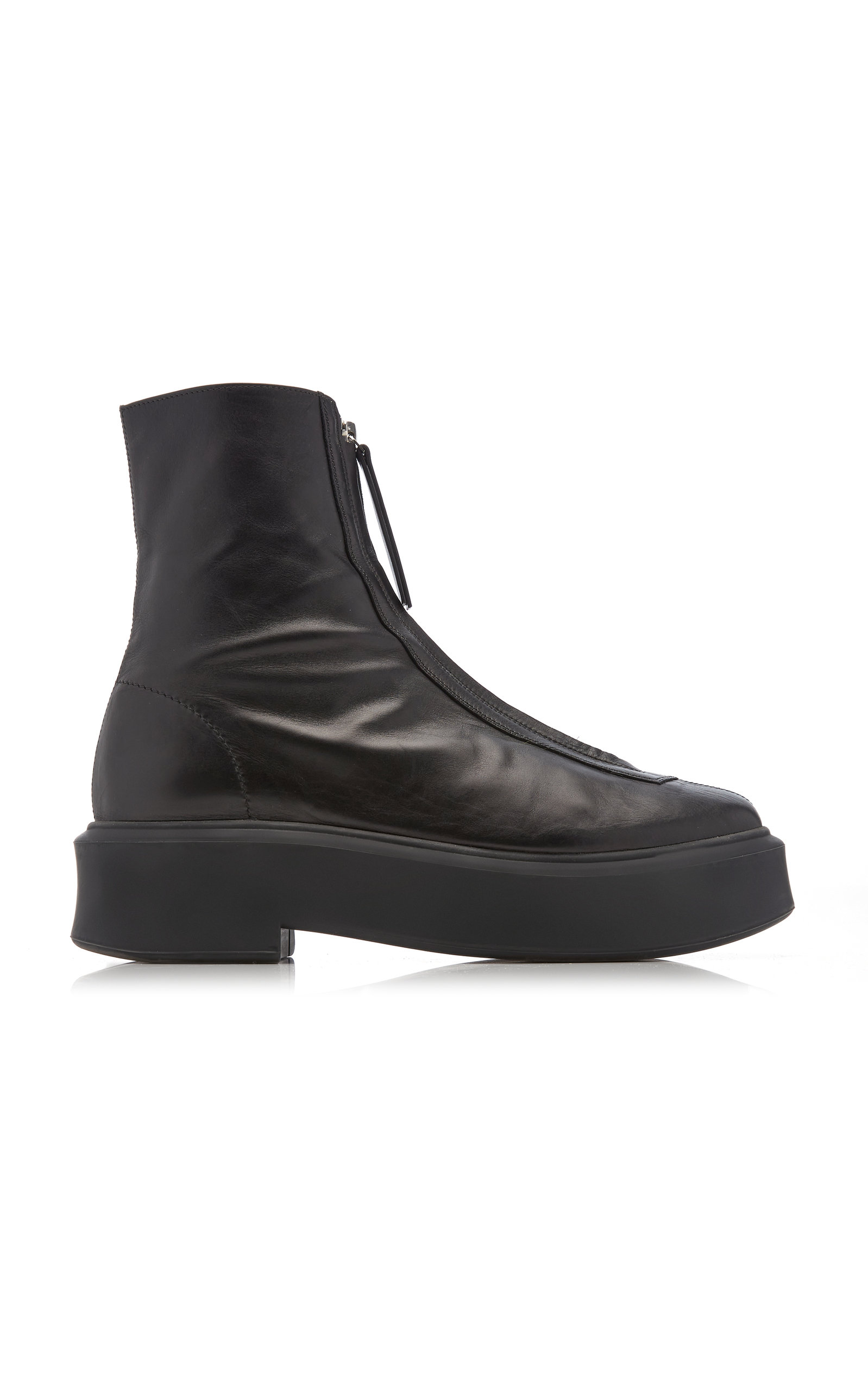Shop The Row Zipped Boot 1 In Black