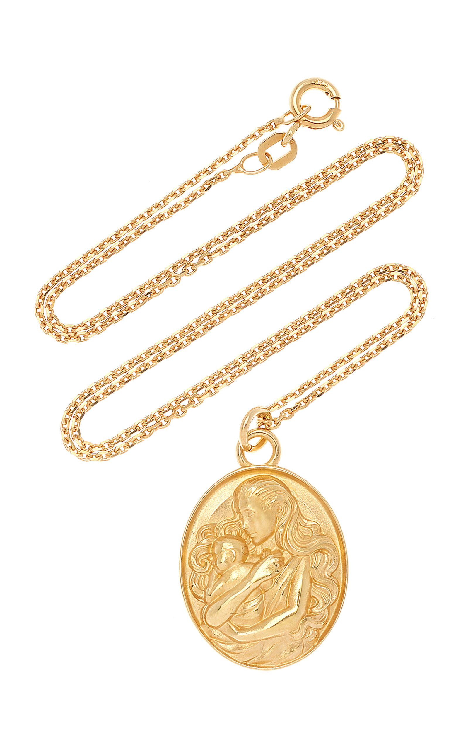Louis Abel Women's Gold Vermeil Motherhood Necklace