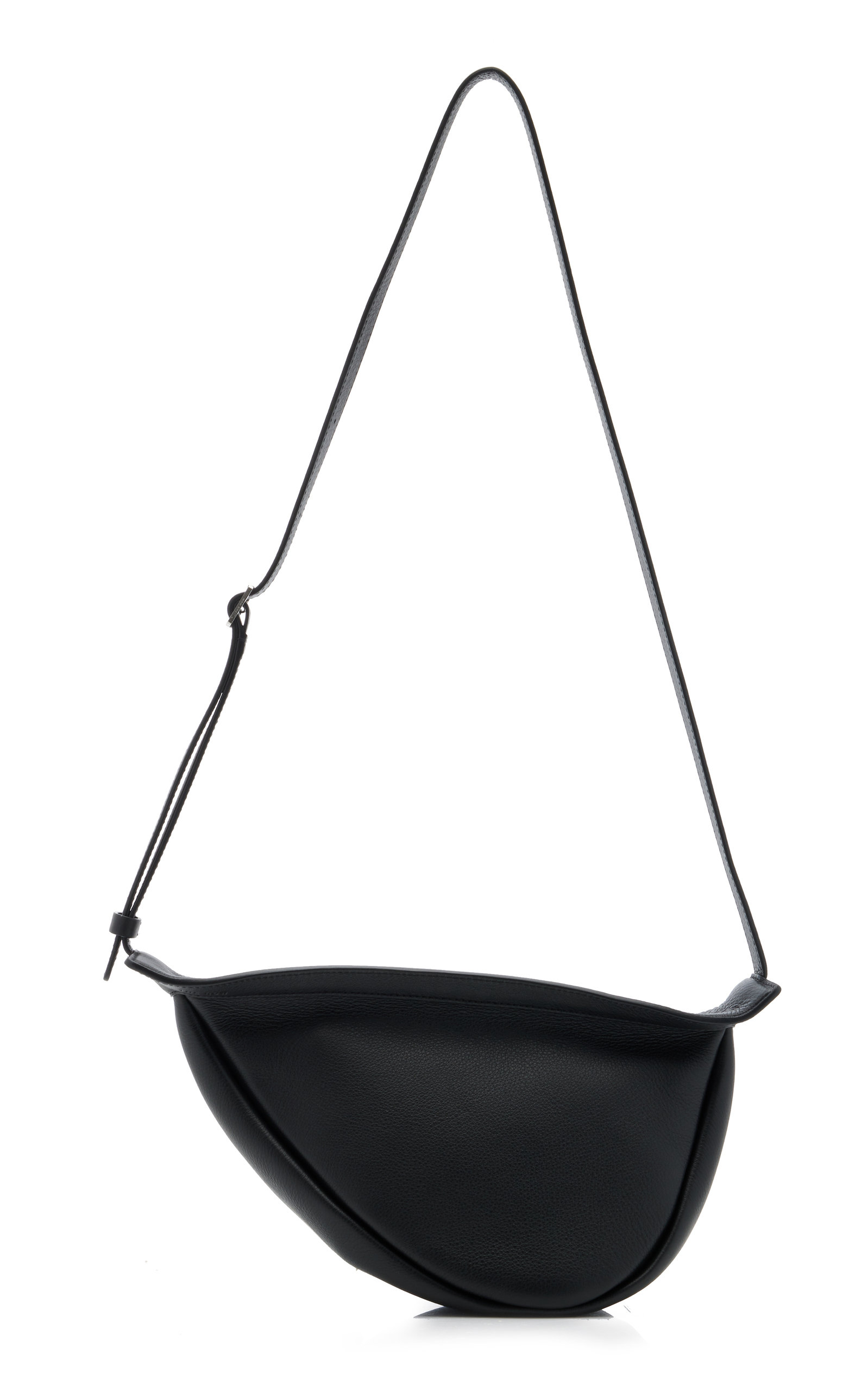 The Row Small Slouchy Banana Bag - Black - OS