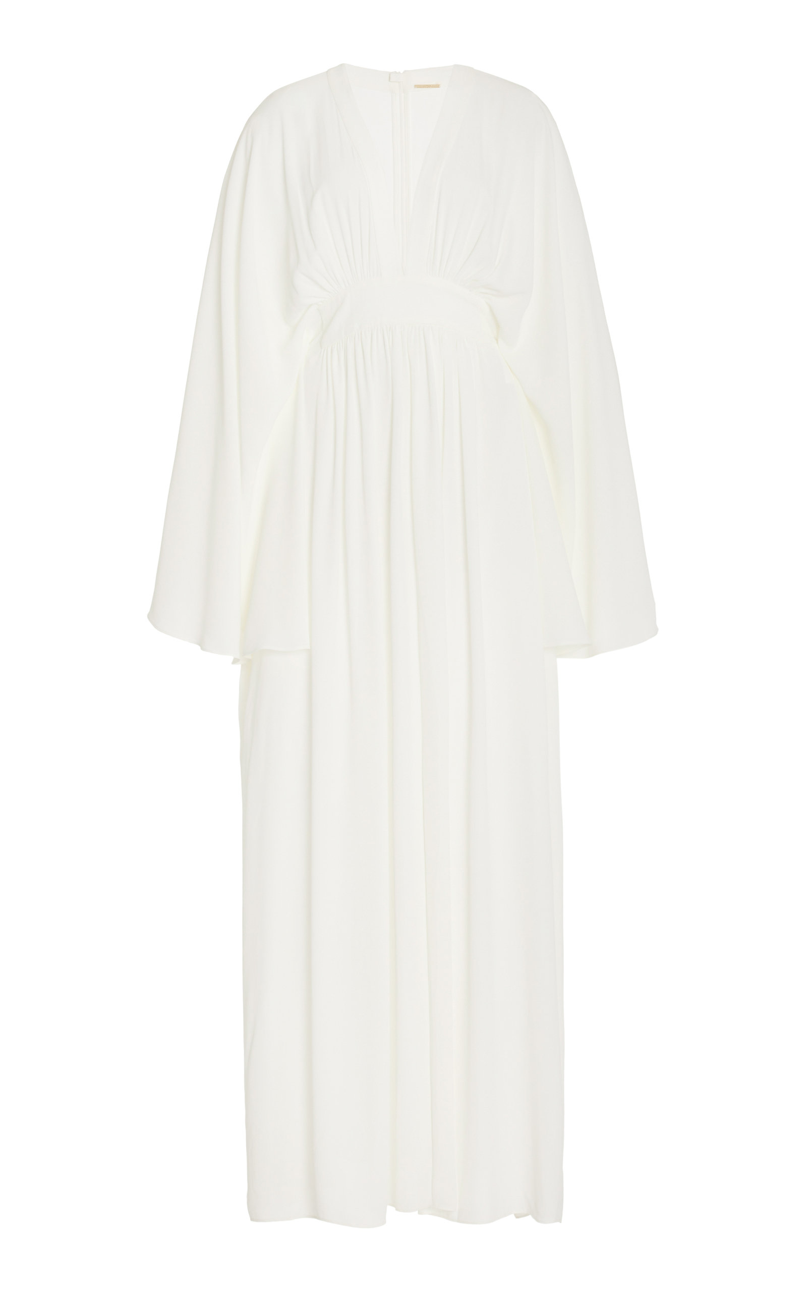Alexis Lillia Crepe Maxi Dress In White | ModeSens