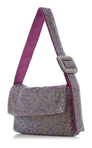 La Vitty Mignon Crystal Mesh Shoulder Bag展示图
