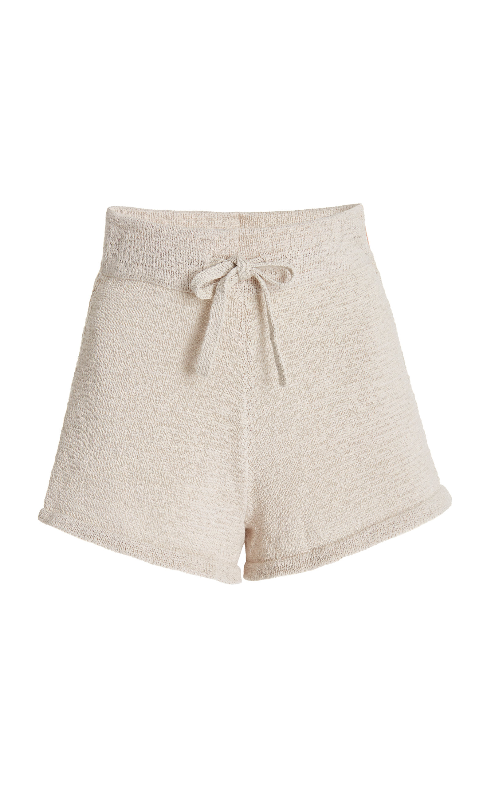 Cult Gaia Women's Mikeah Cotton-Blend Knit Shorts