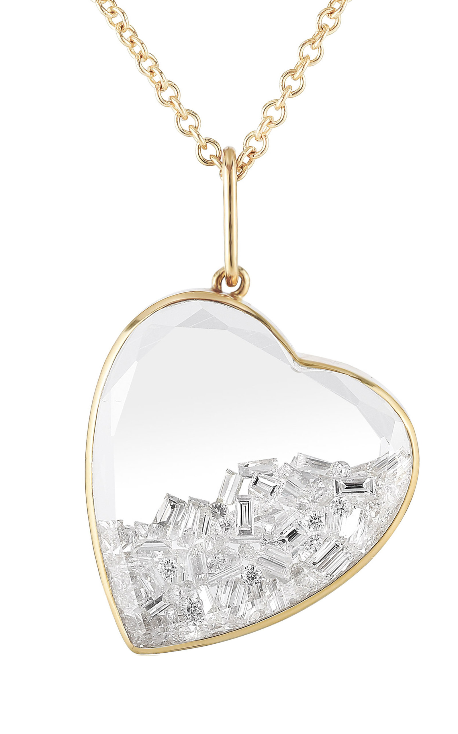 Amora 18K Yellow Gold Diamond Necklace
