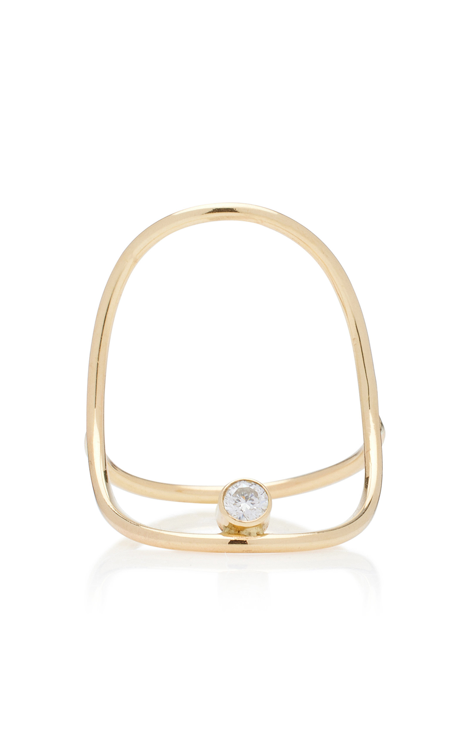 Continuity 14K Yellow Gold Diamond Ring