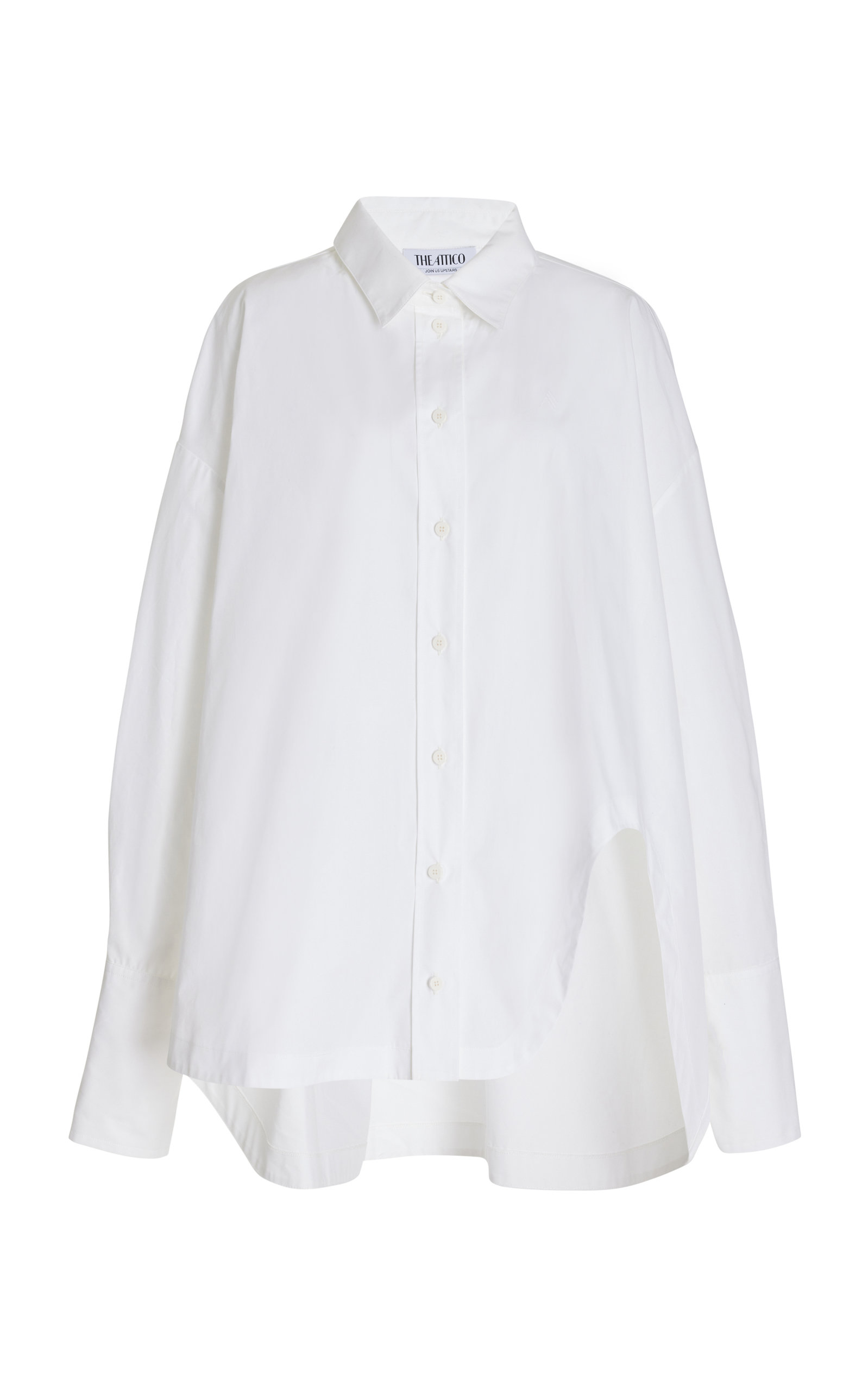 The Attico Women's Diana Cotton Shirt