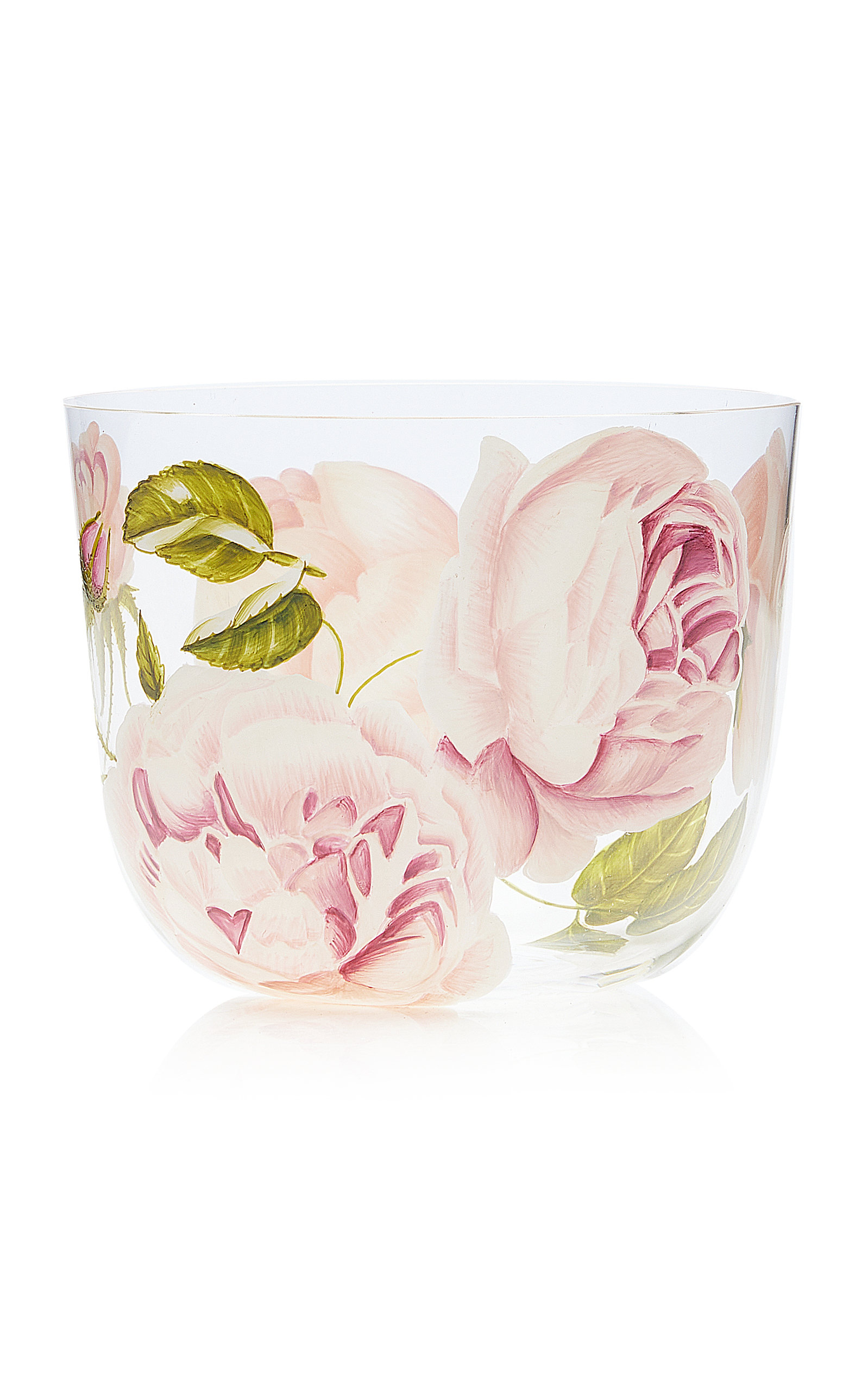 Giambattista Valli Home Painted Glass Water Tumbler - Multi