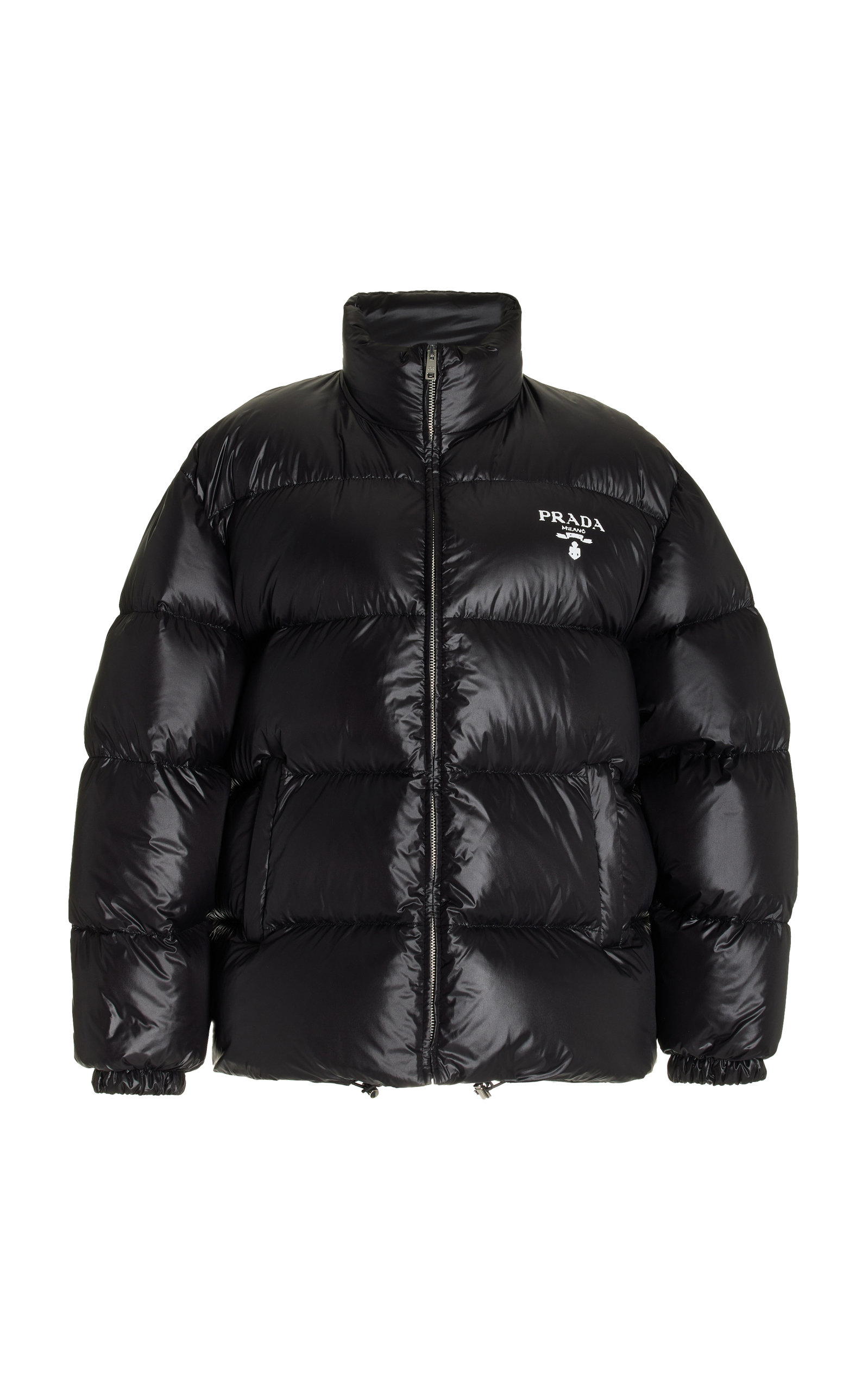 Prada - Women's Re-Nylon Down Jacket - Black - IT 46 - Moda Operandi