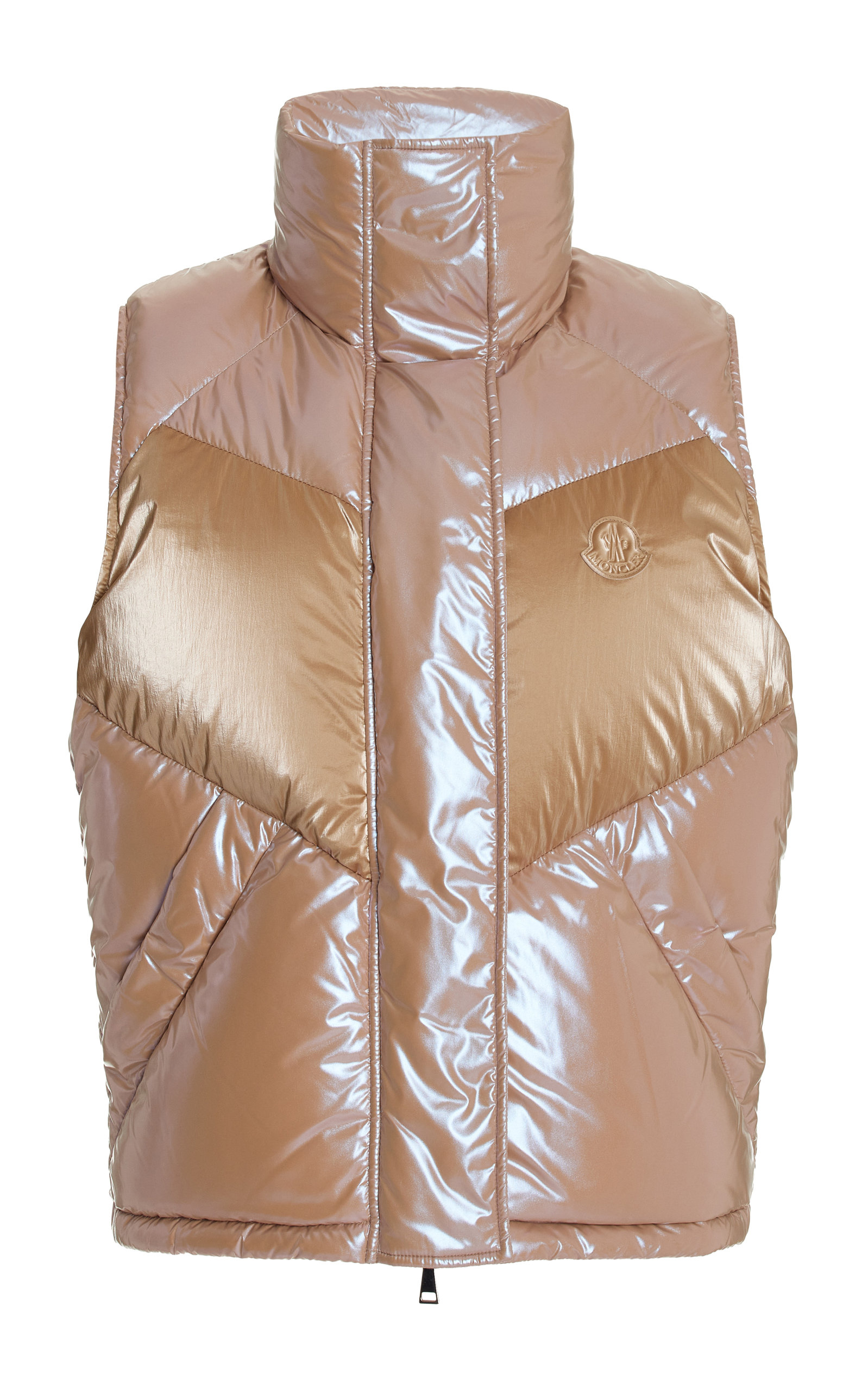 Moncler Faucille Iridescent Down Vest - Moda Operandi
