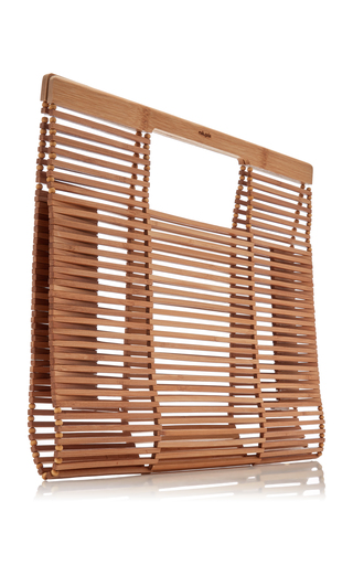Evie Collapsible Bamboo Top Handle Bag展示图