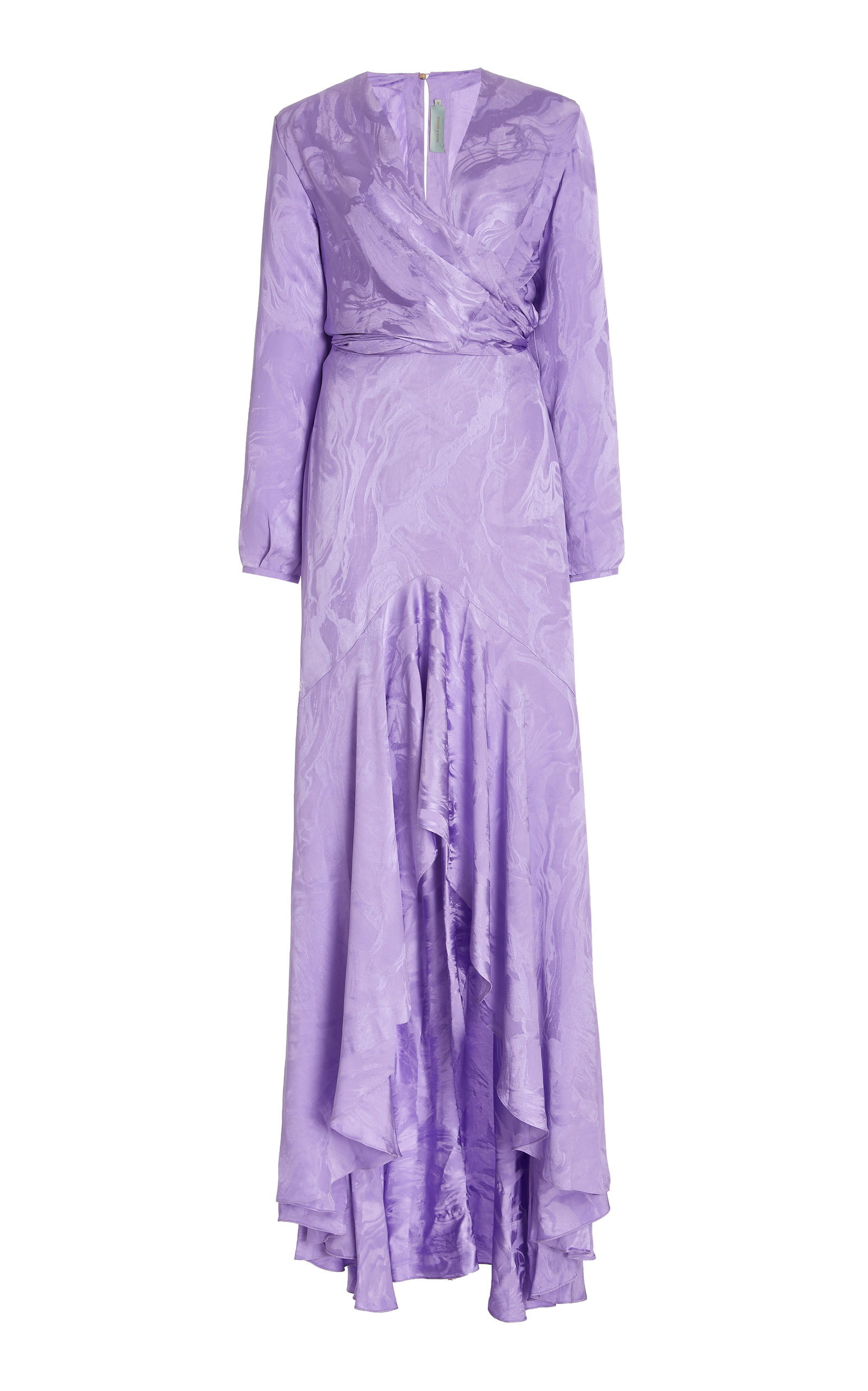 Silvia Tcherassi Women's Albarella Knotted Jacquard Maxi Dress