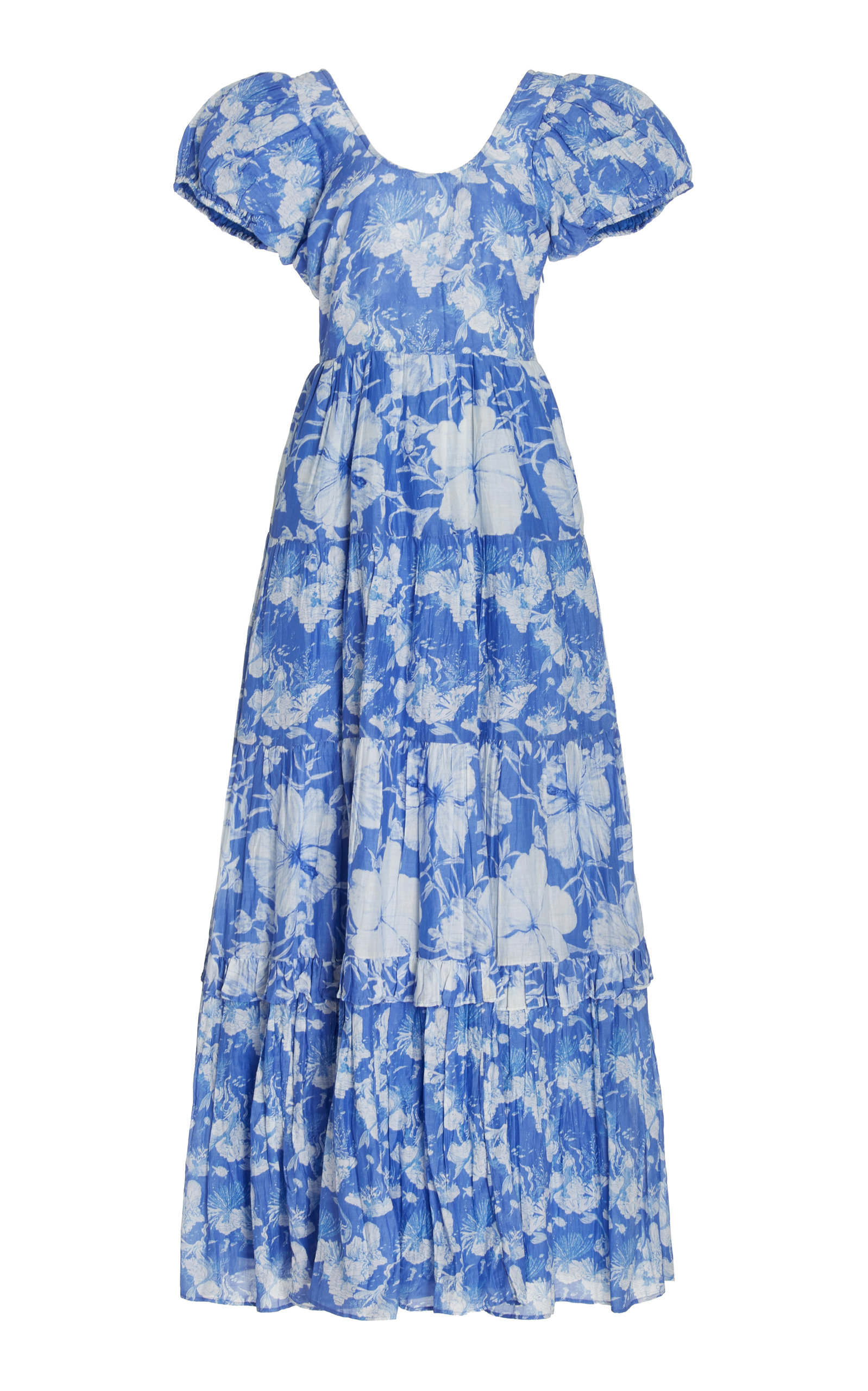 LoveShackFancy Karalie Dress in Fuchsia | Smart Closet