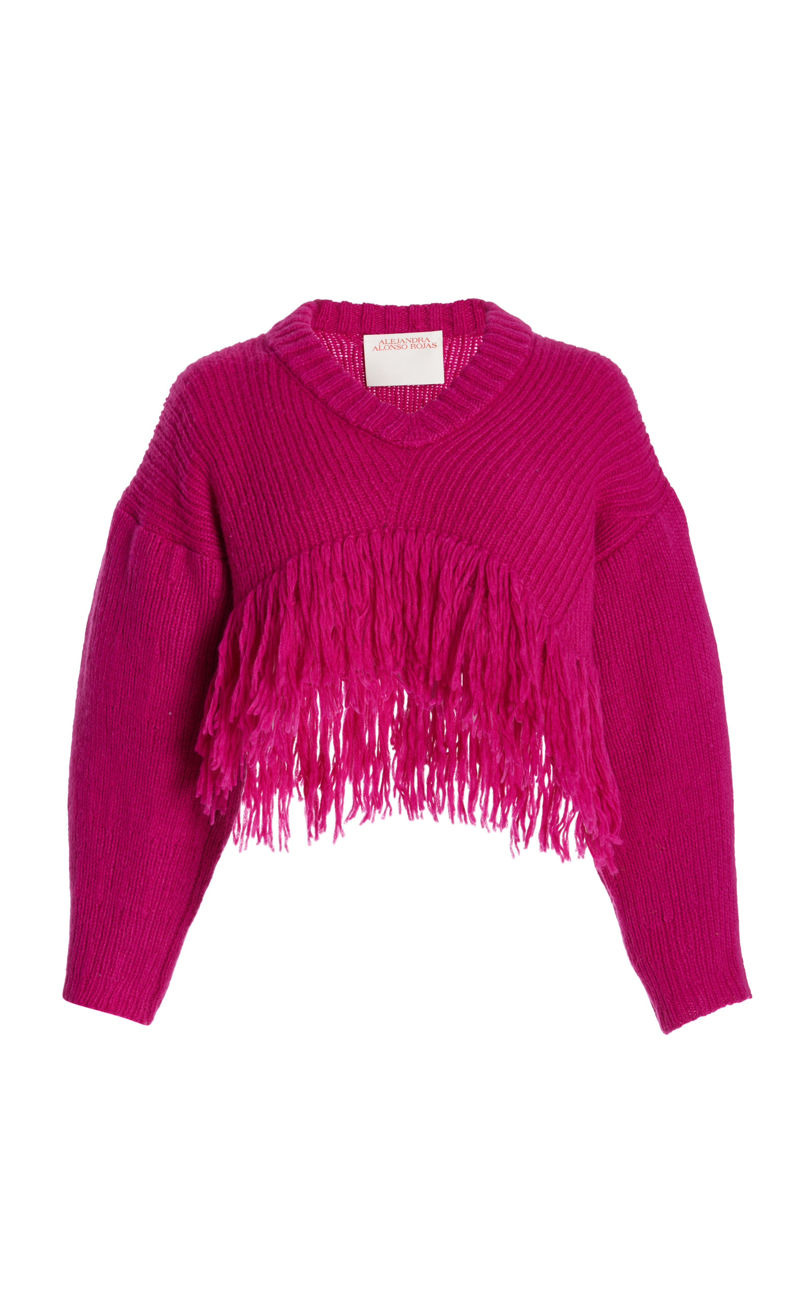 Alejandra Alonso Rojas Women's Mari Fringed Cashmere-Wool Sweater