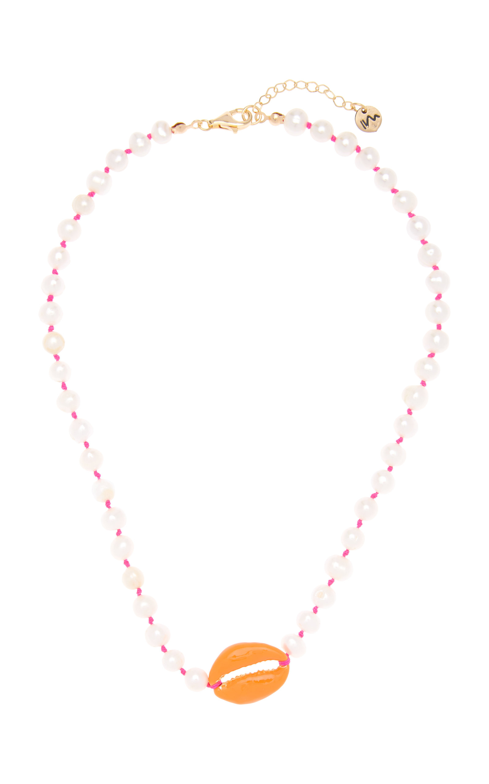 Maison Irem Women's Pearl; Puka Shell Necklace