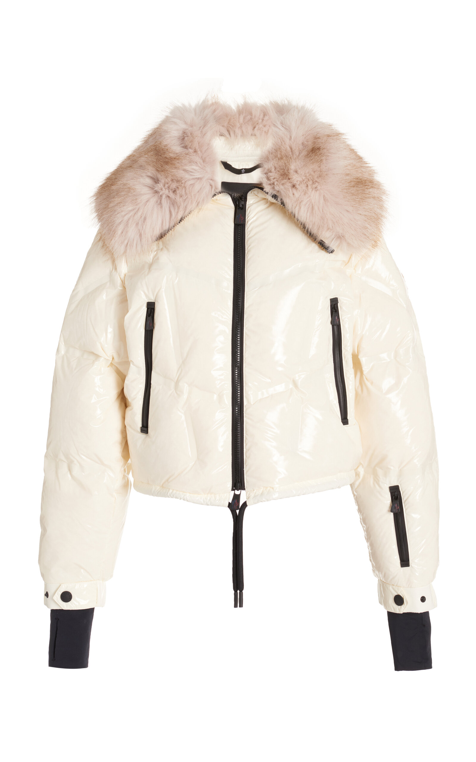 Moncler Groisy Down Ski Jacket In White