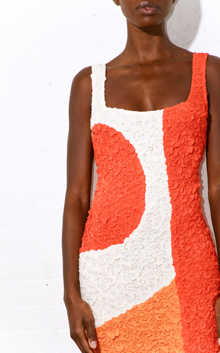 Sloan Colorblocked Midi Dress展示图