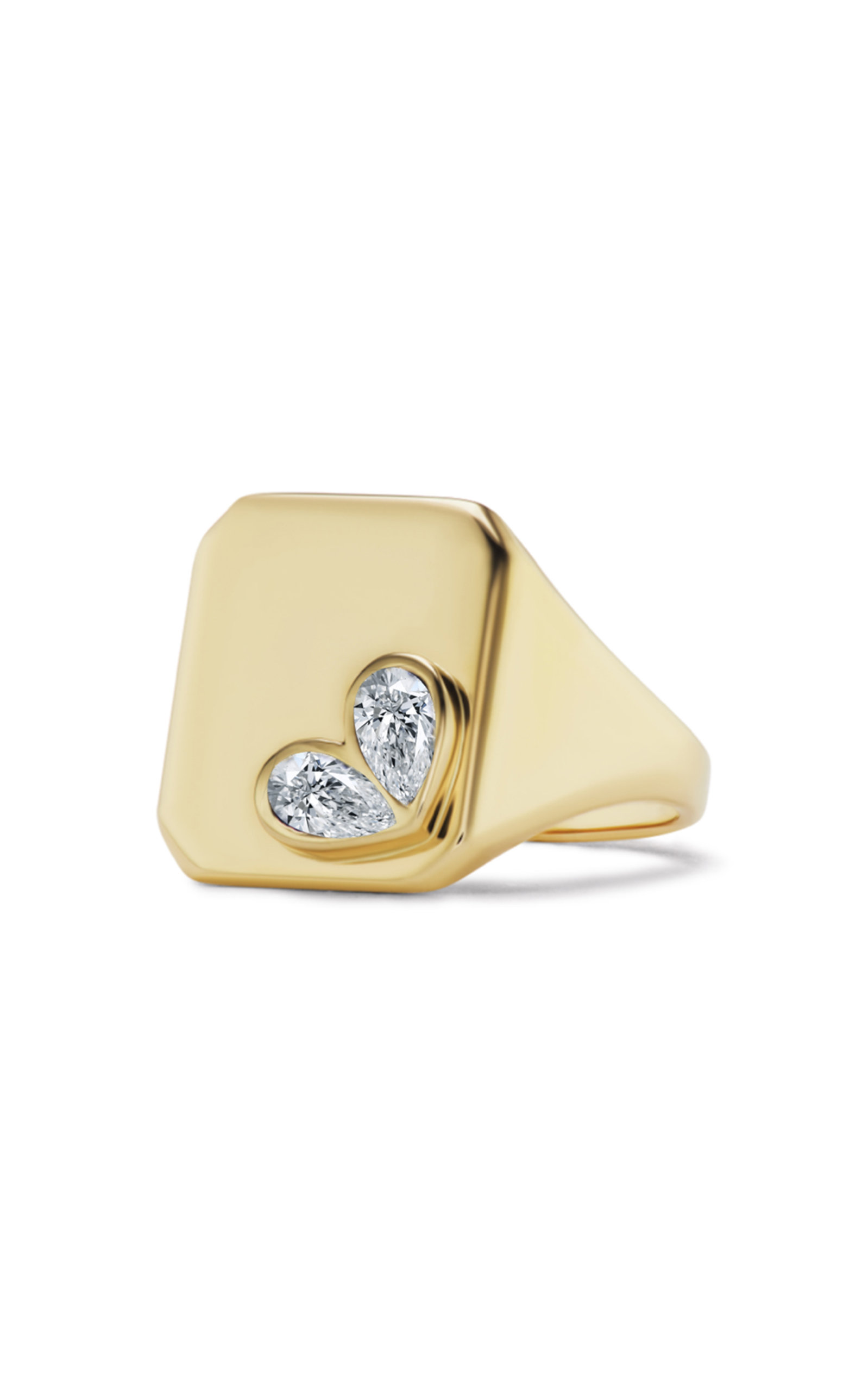 Gemella Jewels Women's Sweetheart 18K Yellow Gold Diamond Ring