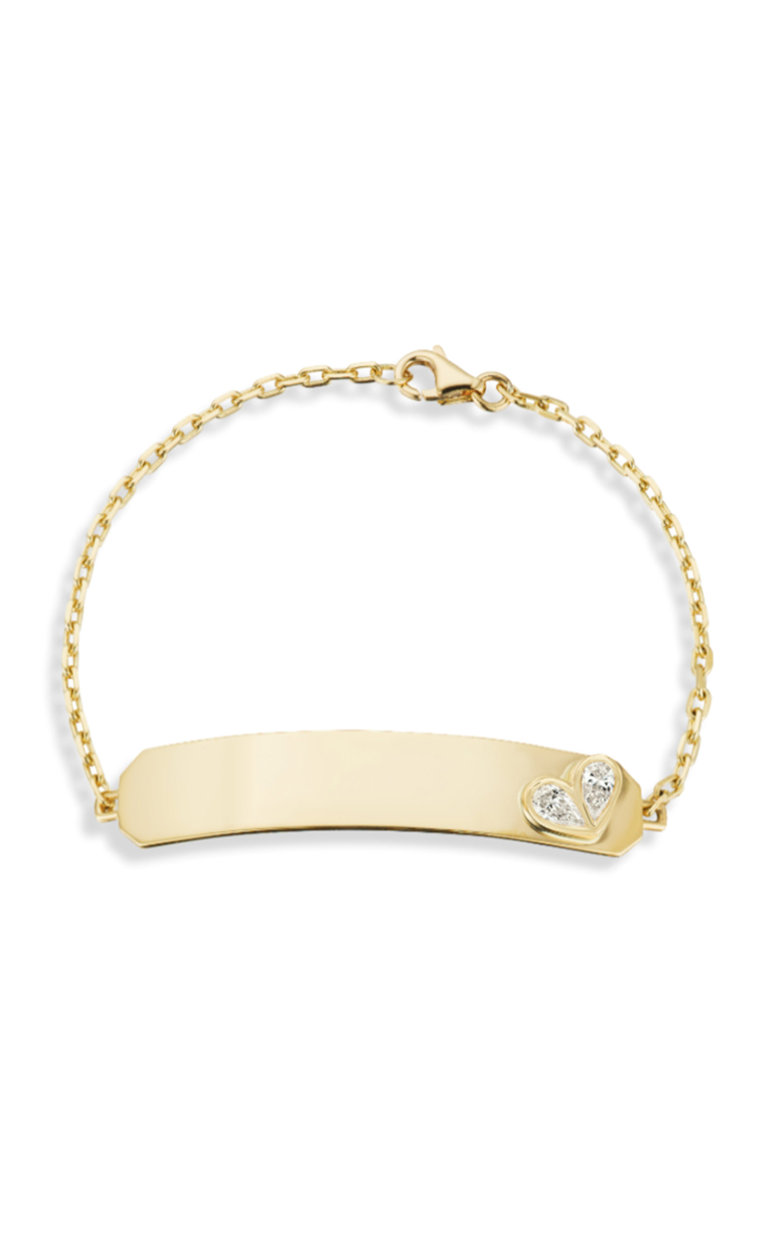 Gemella Jewels Women's Sweetheart 18K Yellow Gold Diamond Bracelet