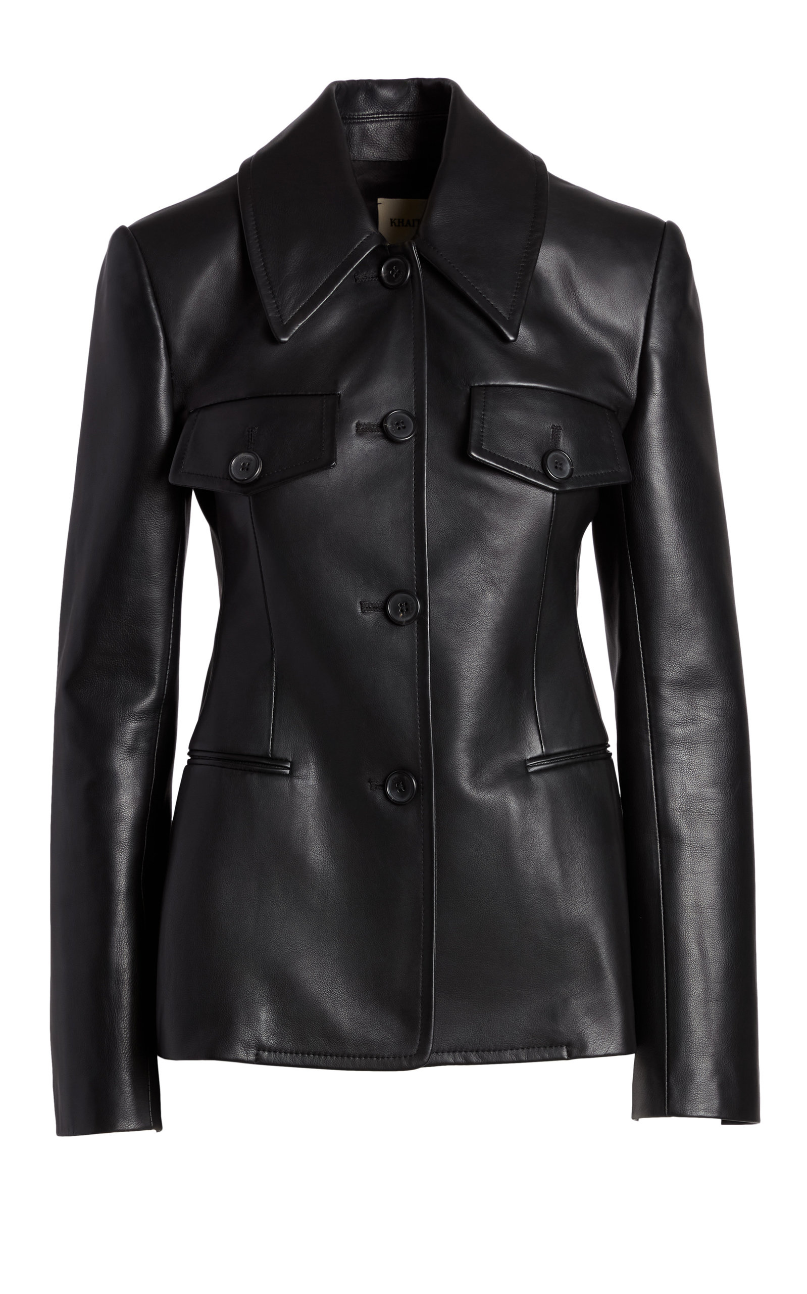 Khaite Women's Turley Leather Jacket