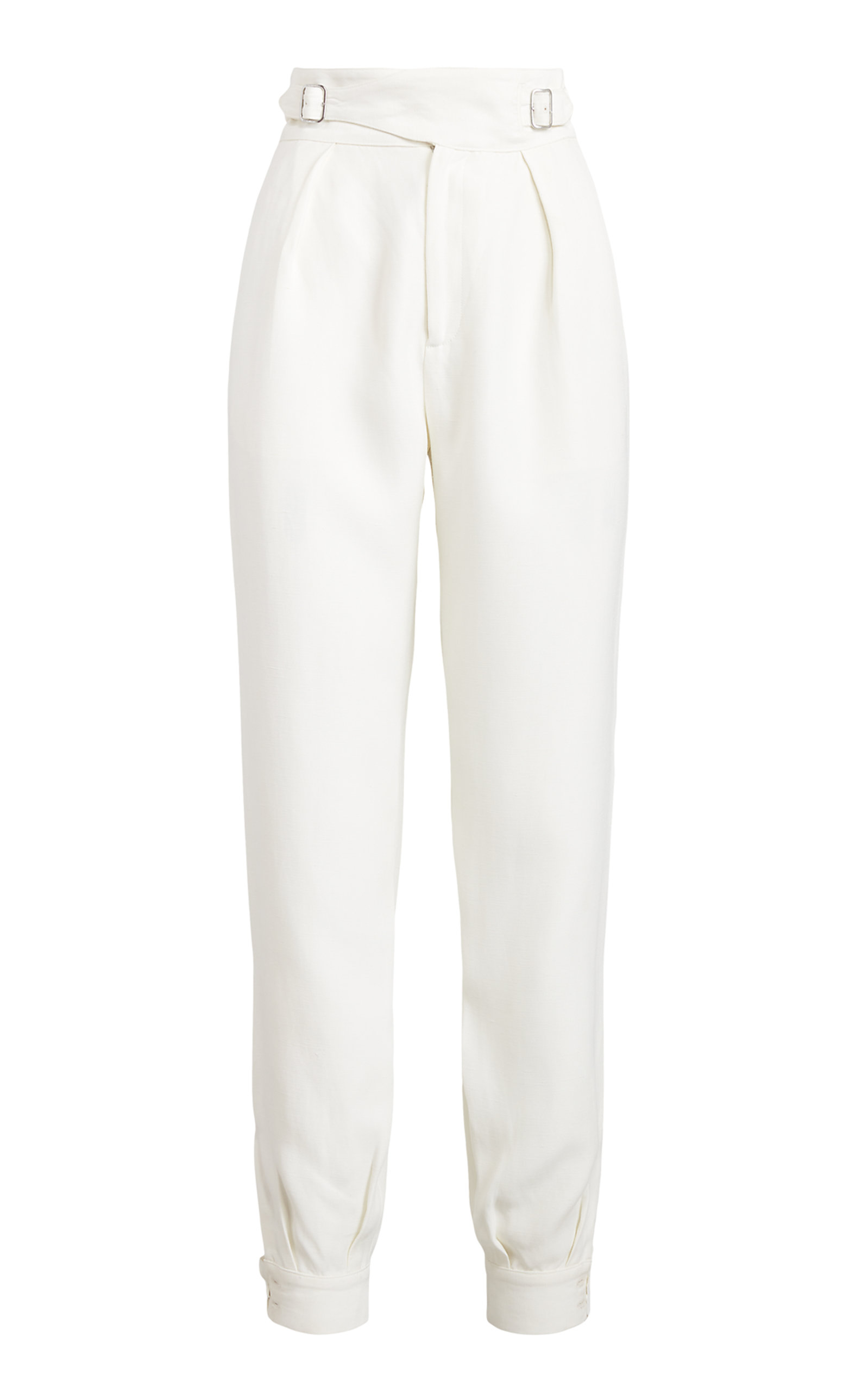 Ralph Lauren - Women's Viola Cuffed Pants - White - Moda Operandi