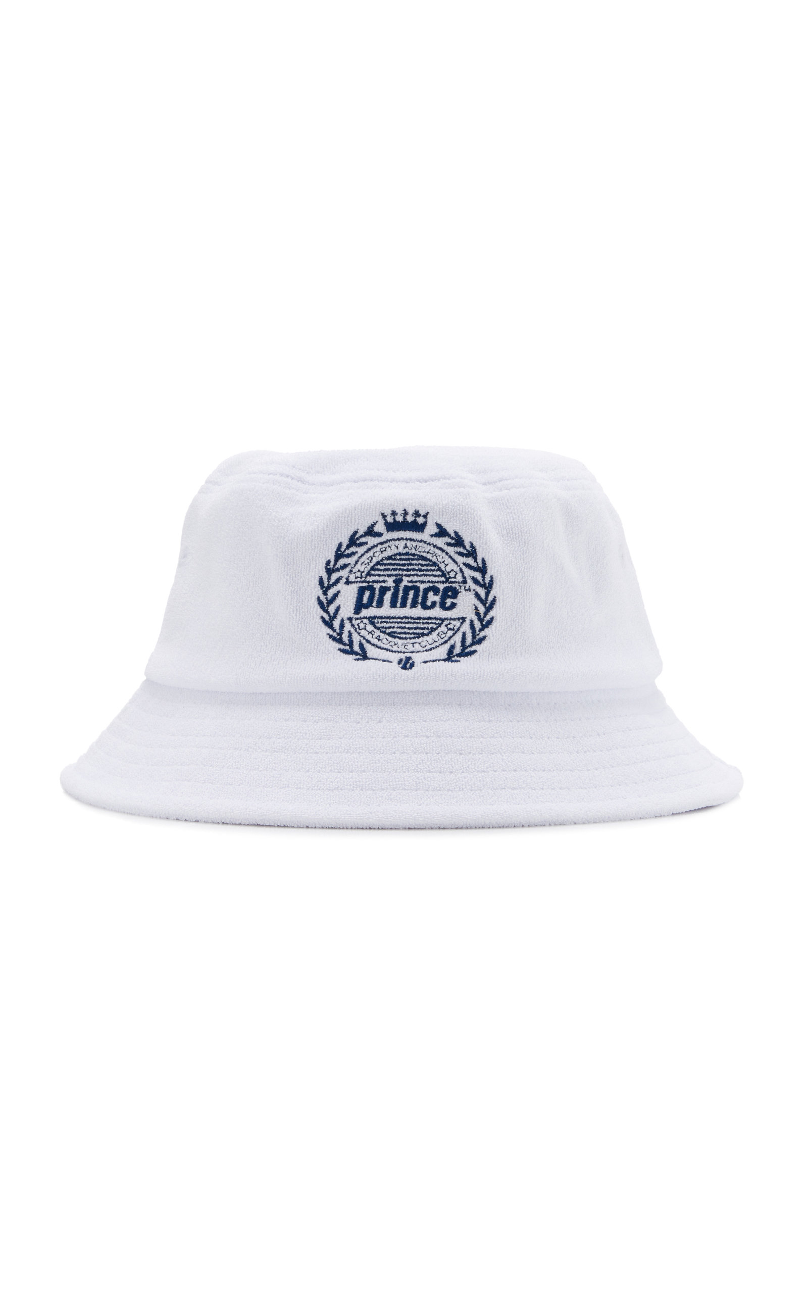 Sporty & Rich - Women's Prince Cotton Bucket Hat - White - OS - Moda Operandi