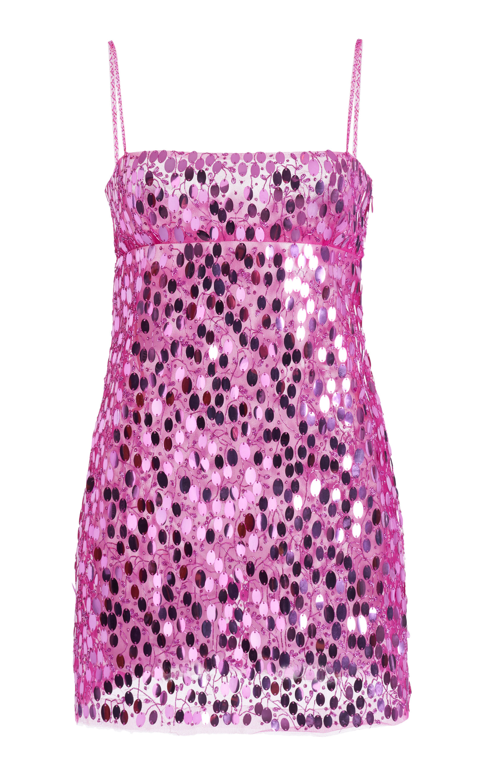 Valentino Women's Sequin-Embroidered Tulle Mini Dress