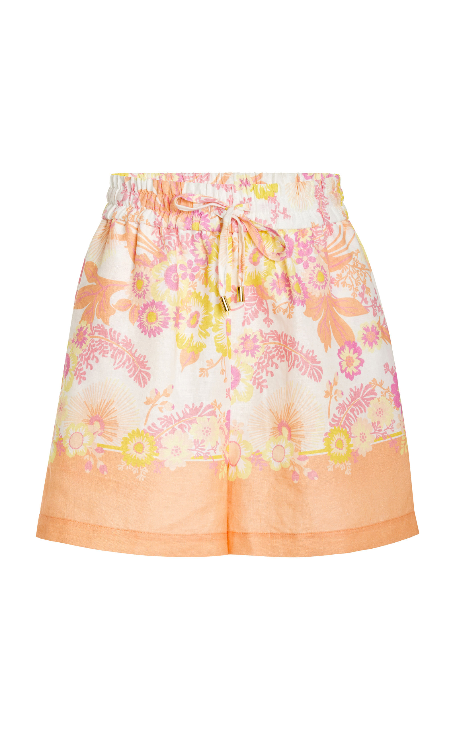 Ephemera Women's Floral Linen Shorts