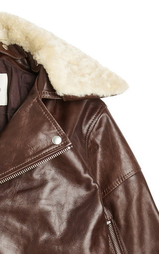Beatrisse Leather Jacket展示图