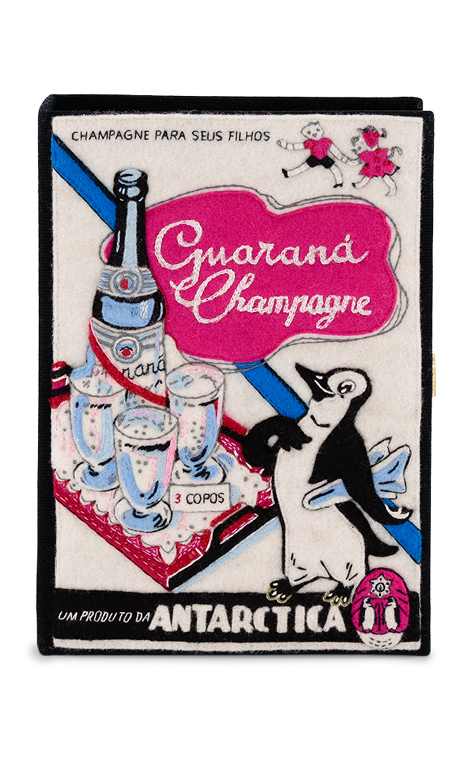 Guarana Champagne Book Clutch